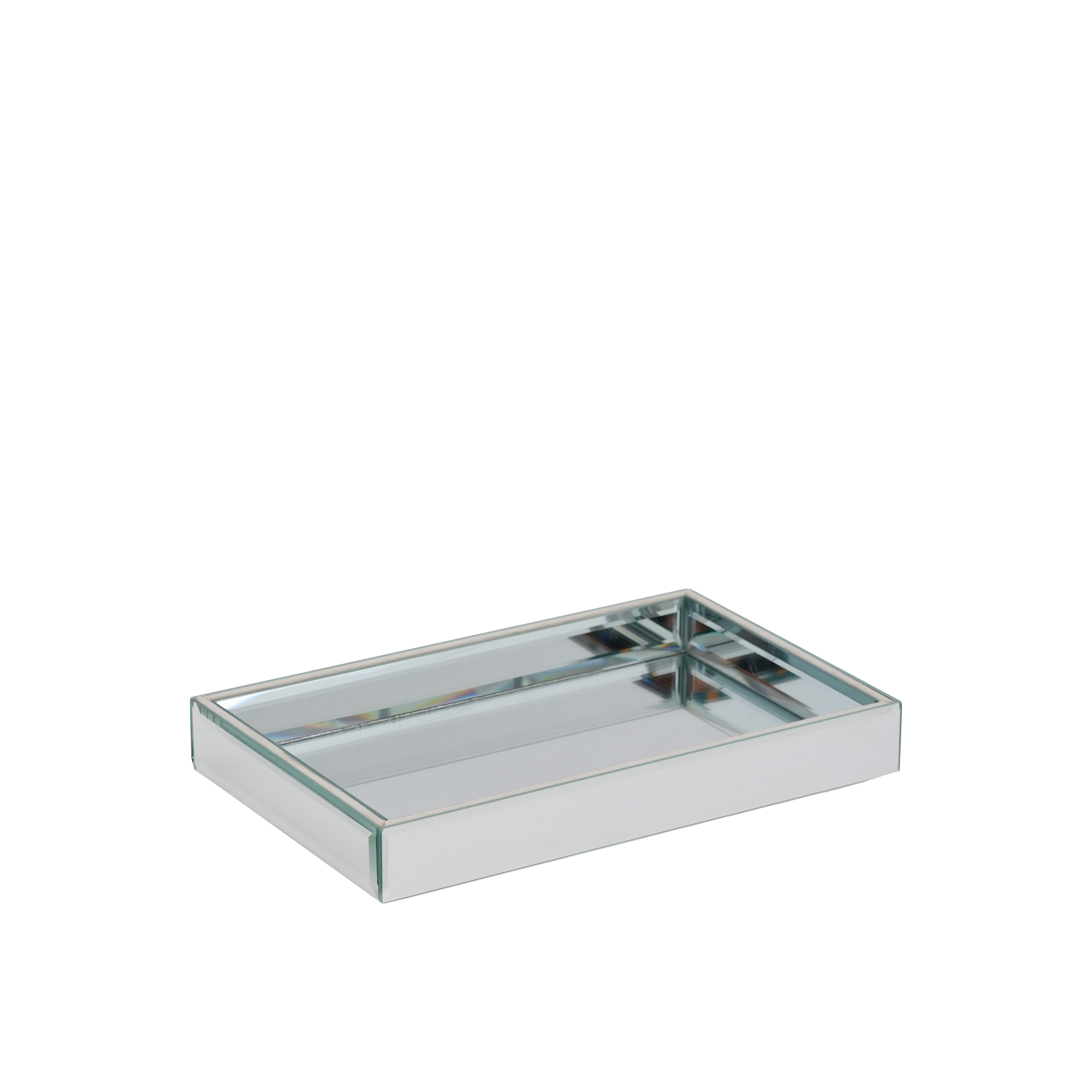 Clear Mirror Vanity Tray