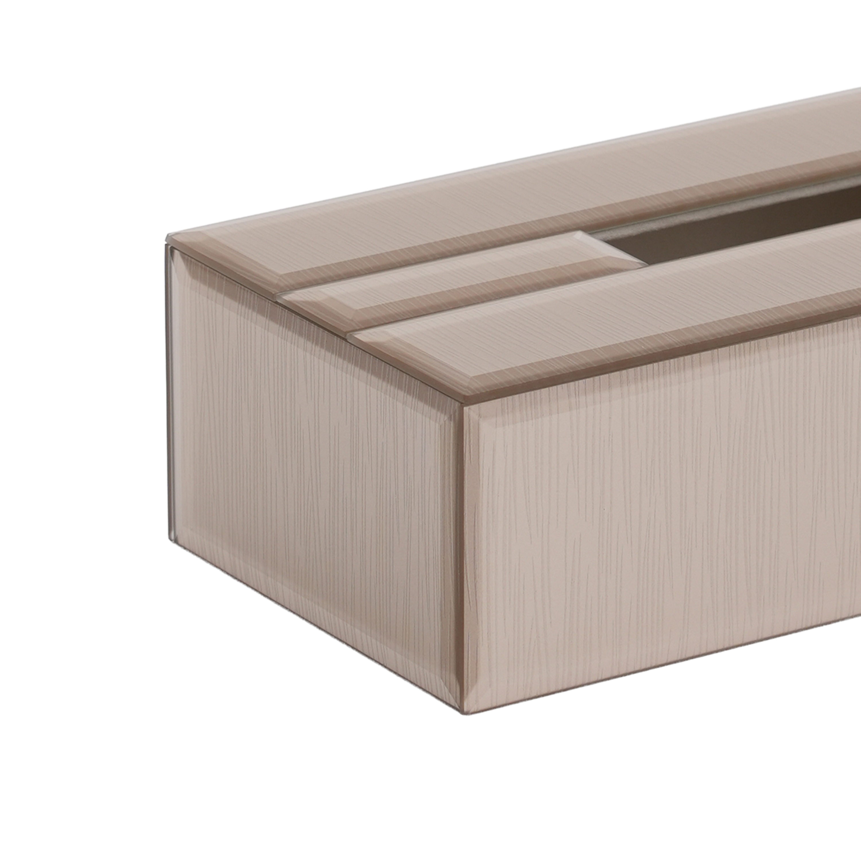 Linear Mirror Tissue Box