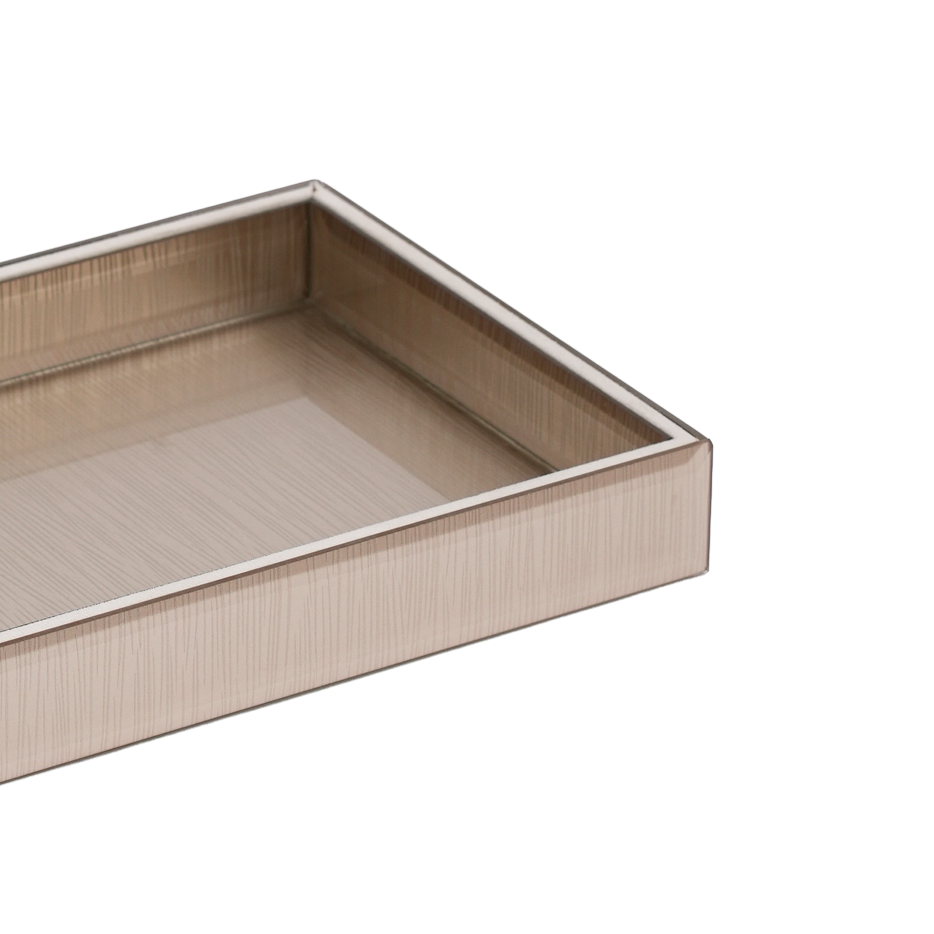 Linear Mirror Vanity Tray