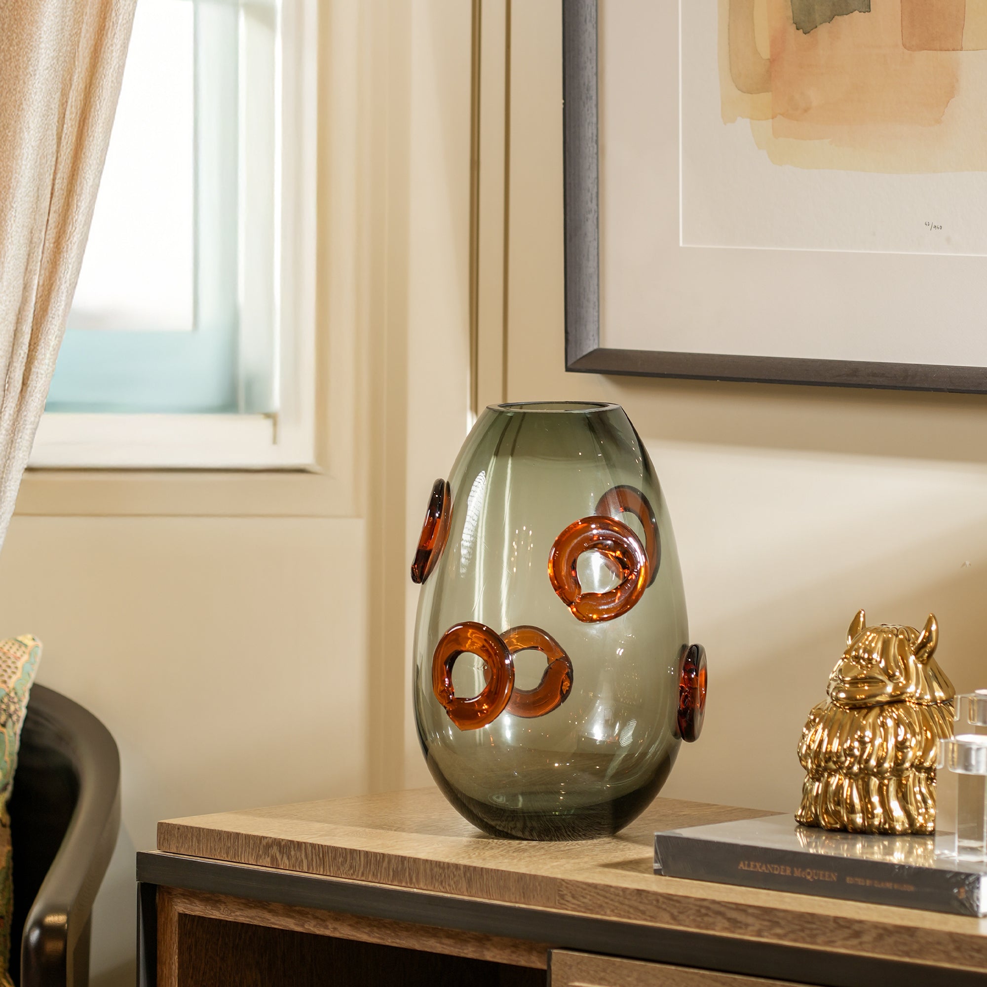 Voguish Vase Grey