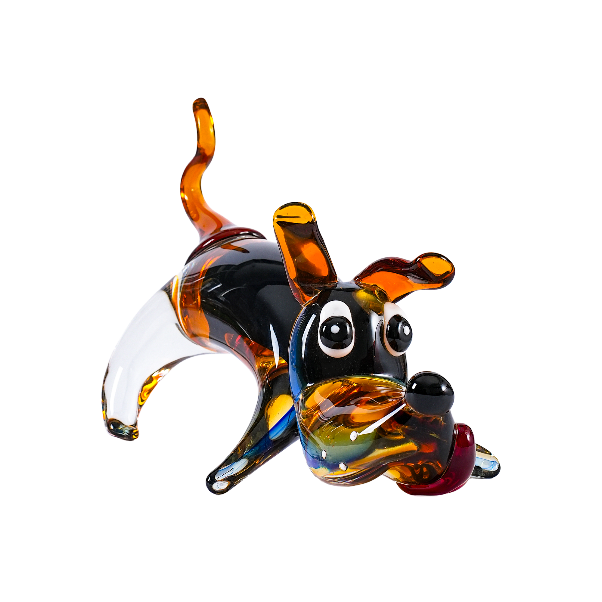 Harlequin Dog Blue