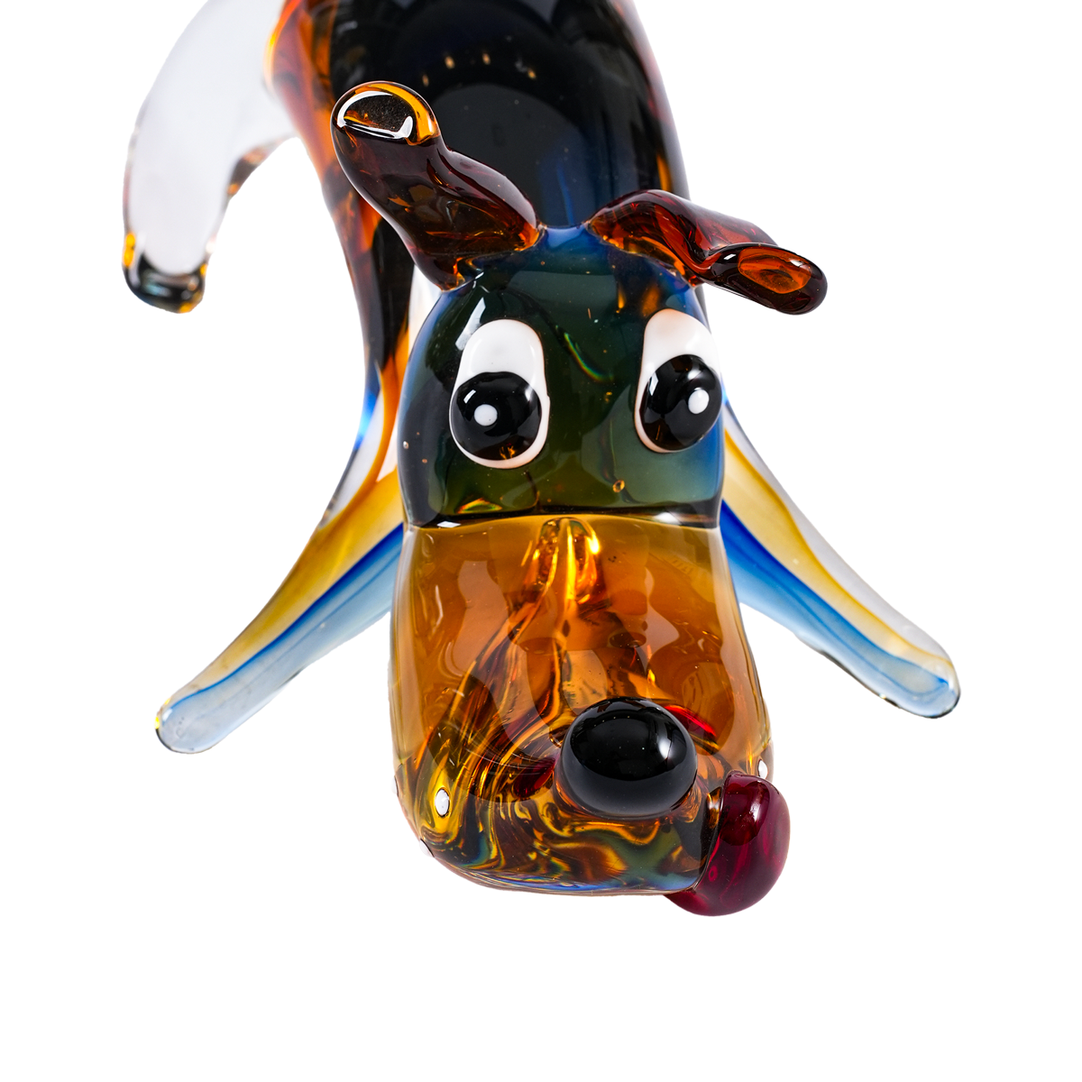Harlequin Dog Blue