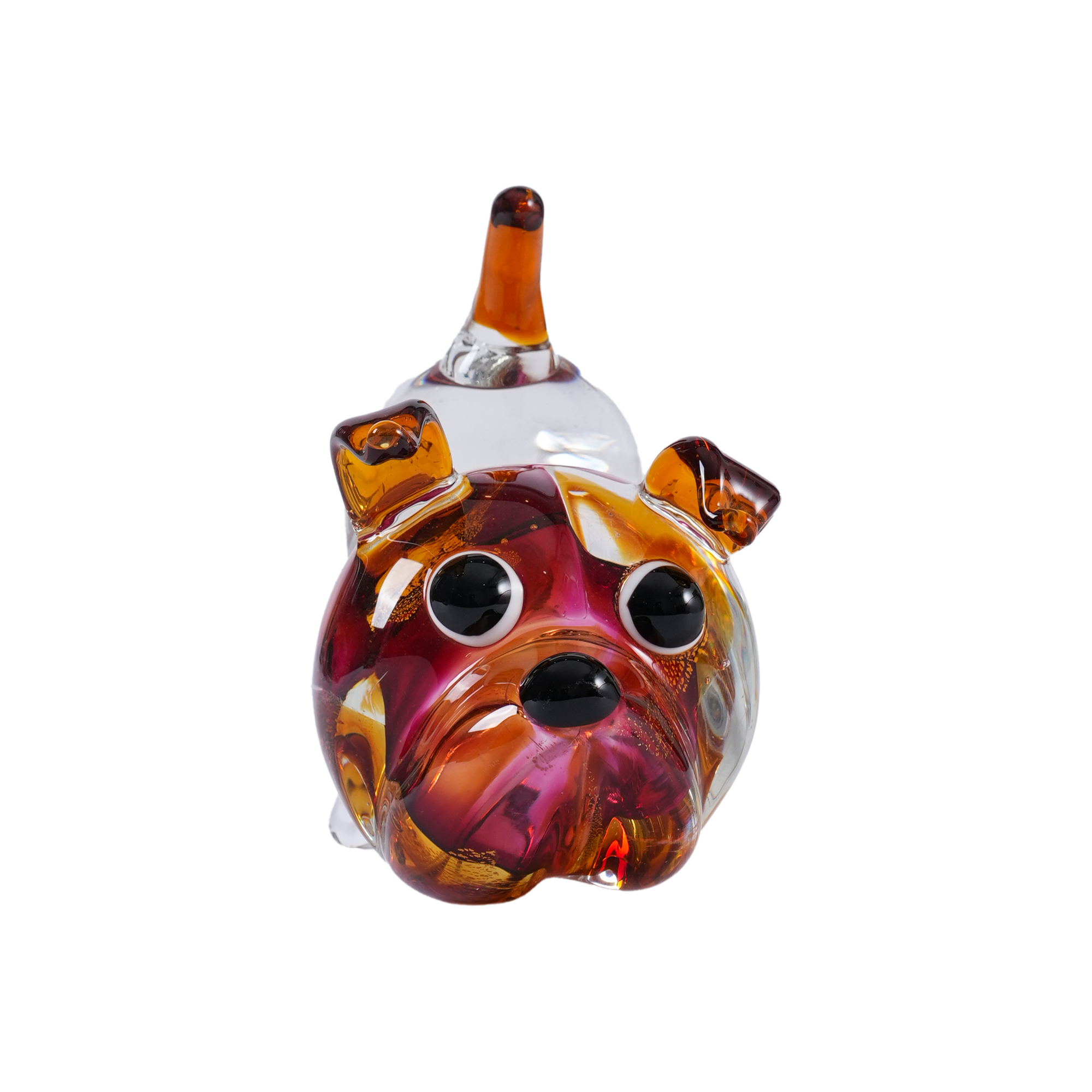 Harlequin Dog Red