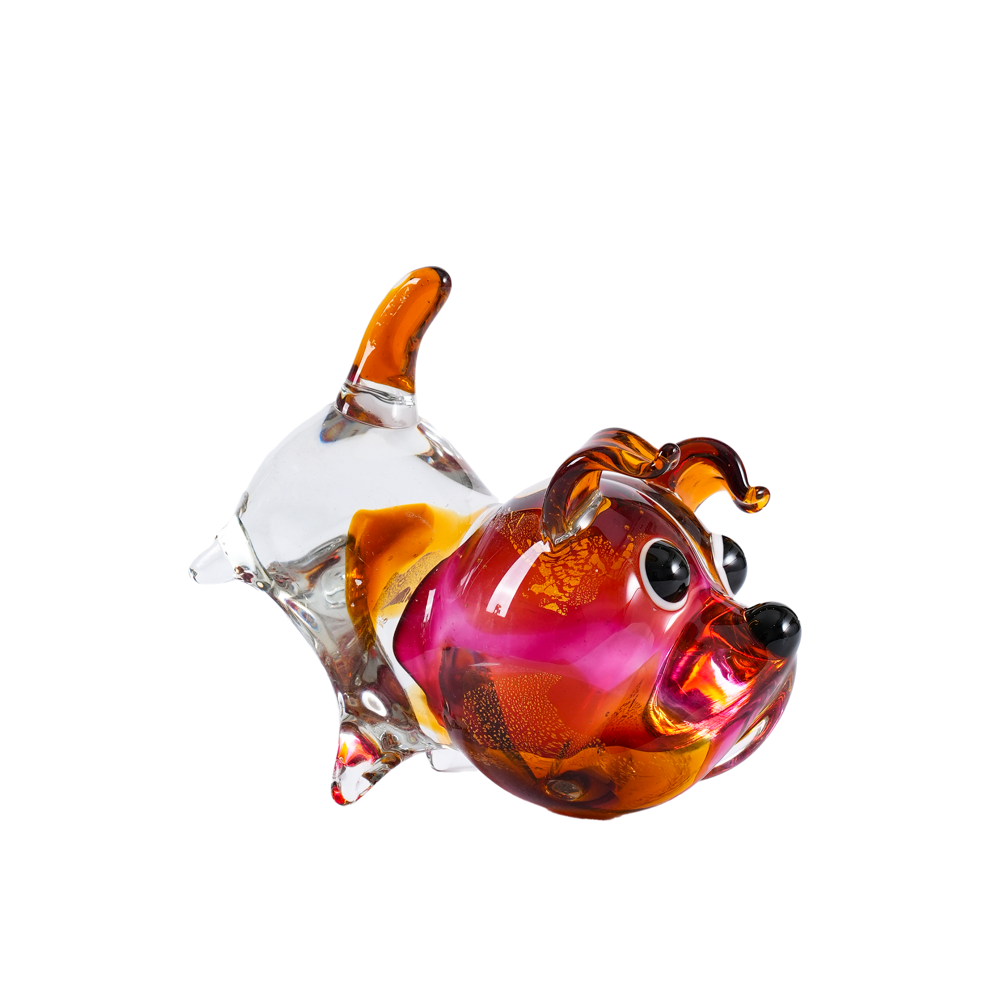 Harlequin Dog Red