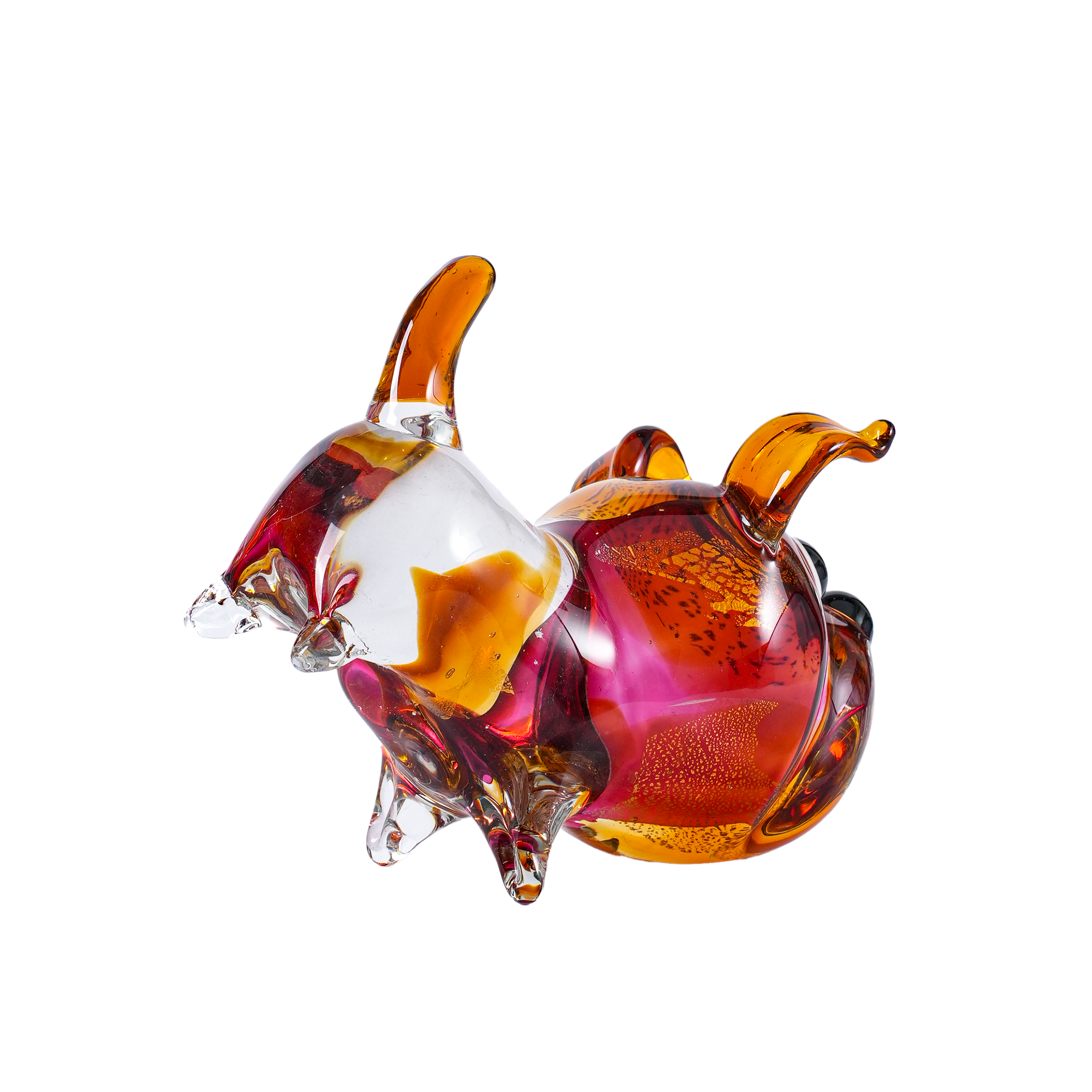 Harlequin Dog Red