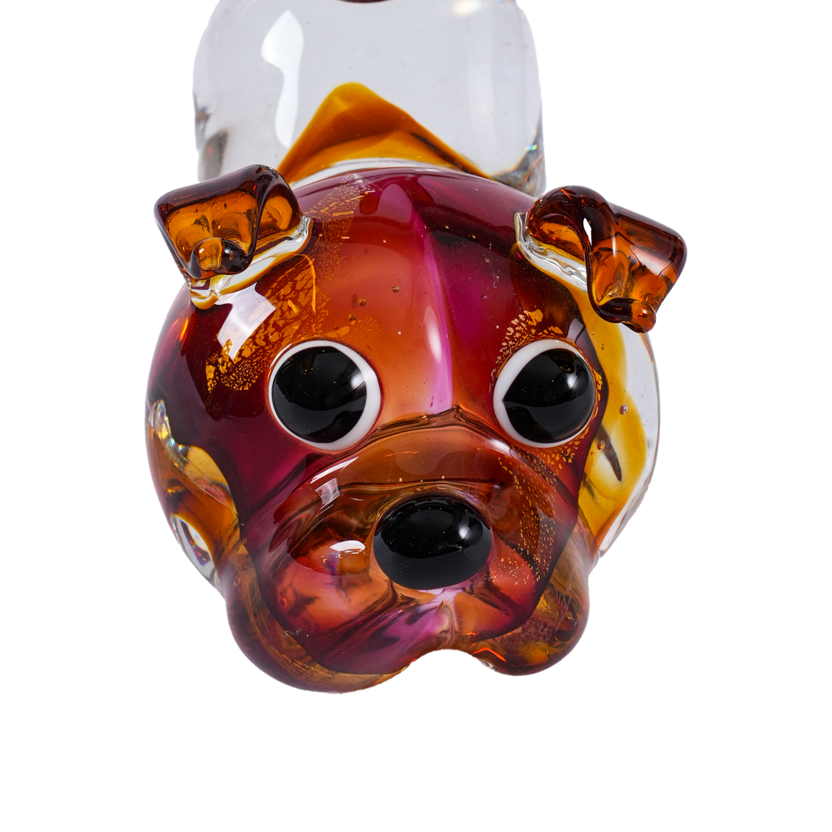 Harlequin Dog Red