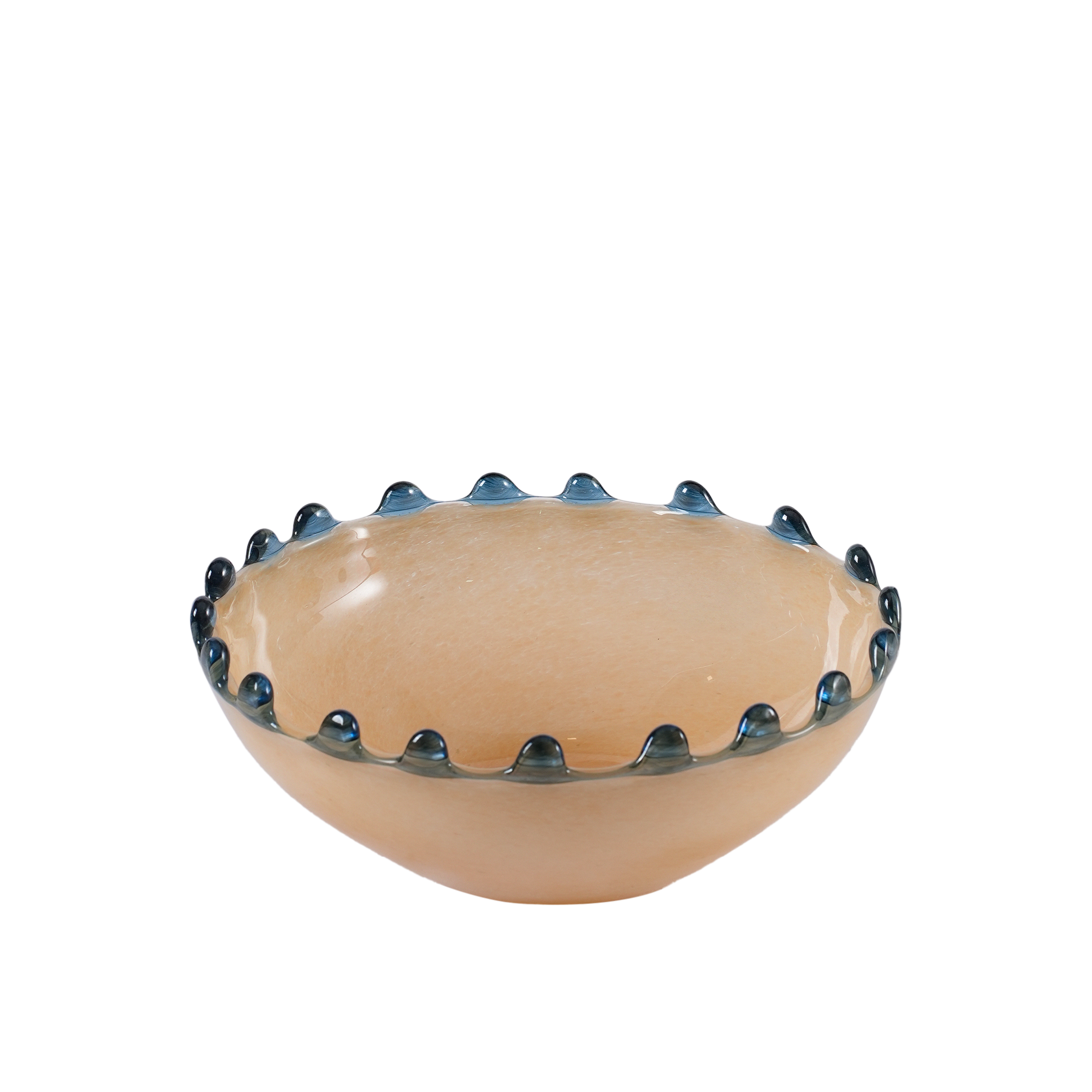 Wave Centerpiece Bowl Bisque