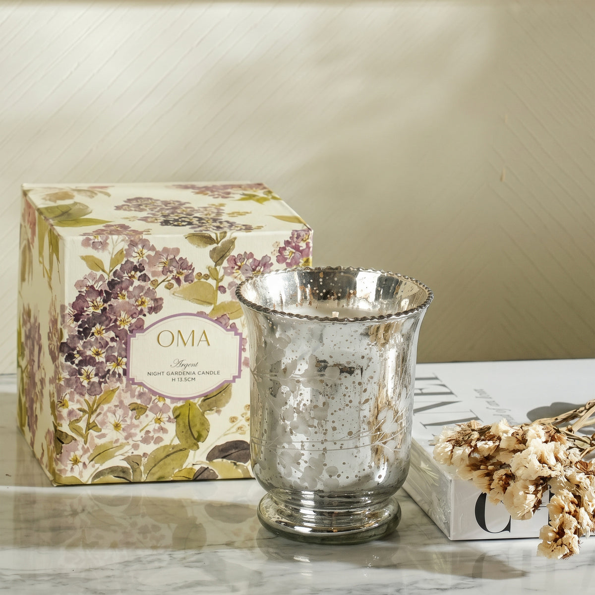 Argent Night Gardenia Candle