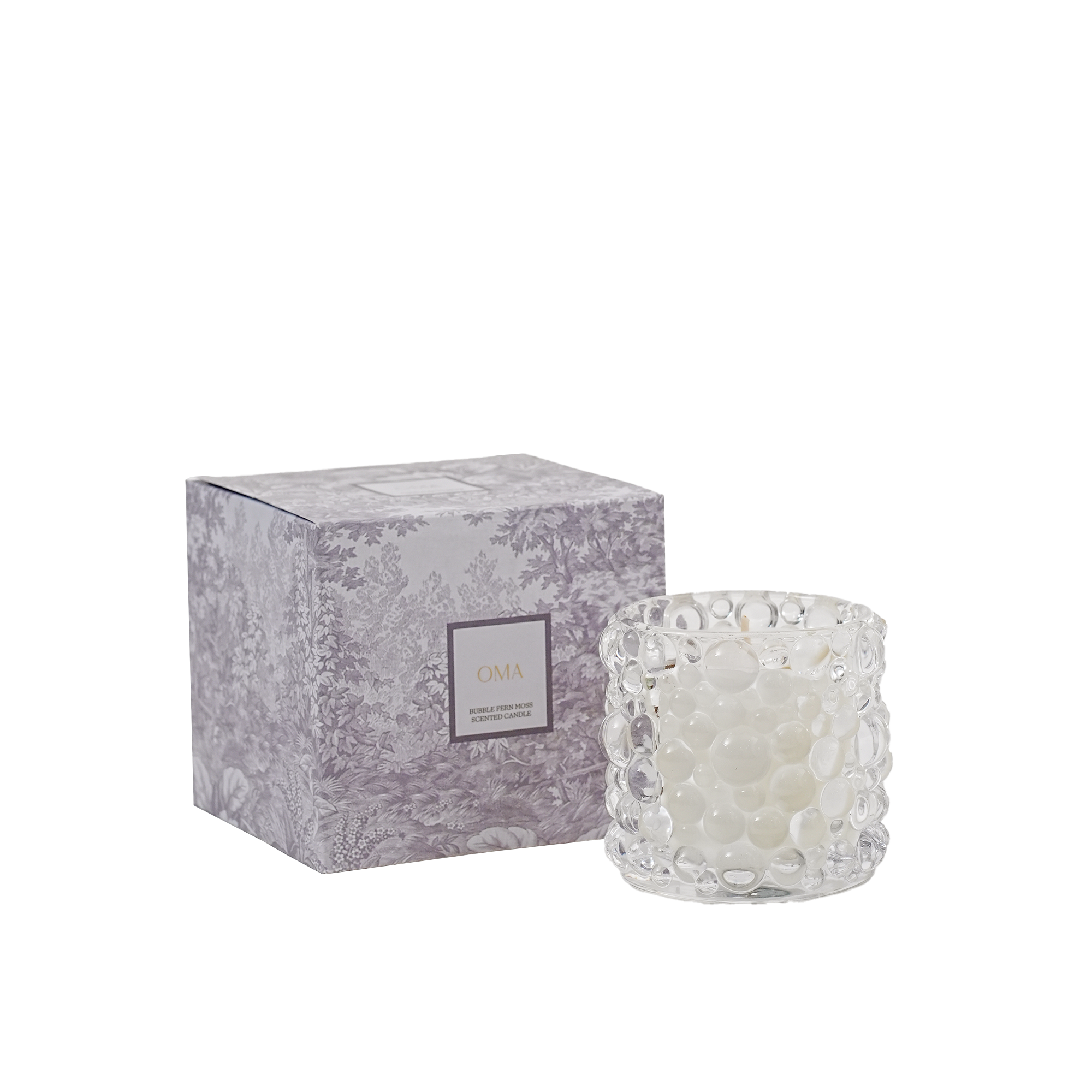 Bubble Fern Moss Scented Candle