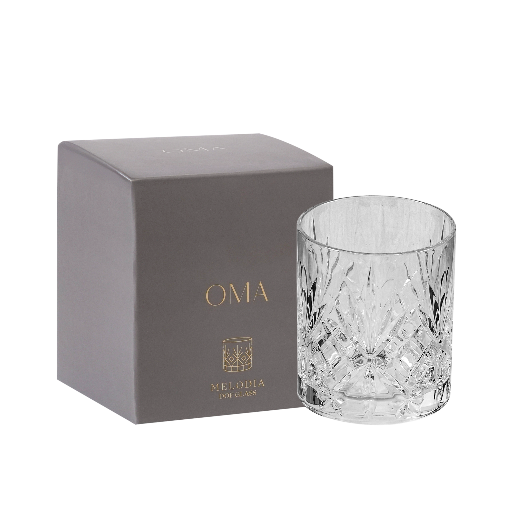 Melodia Double Old Fashioned Glass