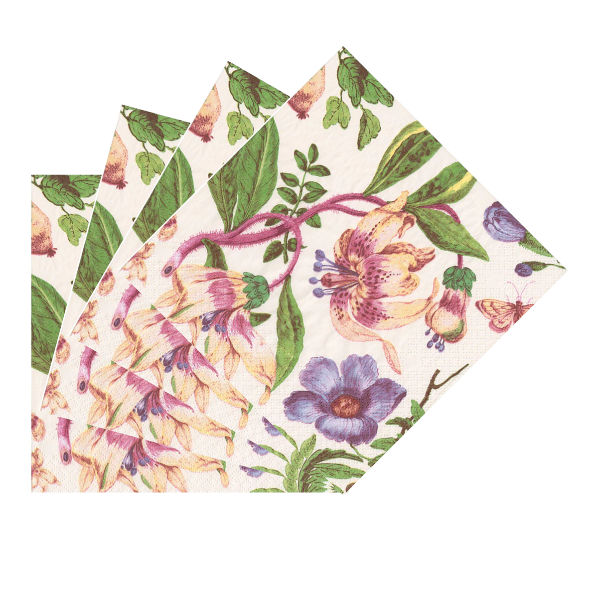 Porcelain Blooms Ivory Napkins