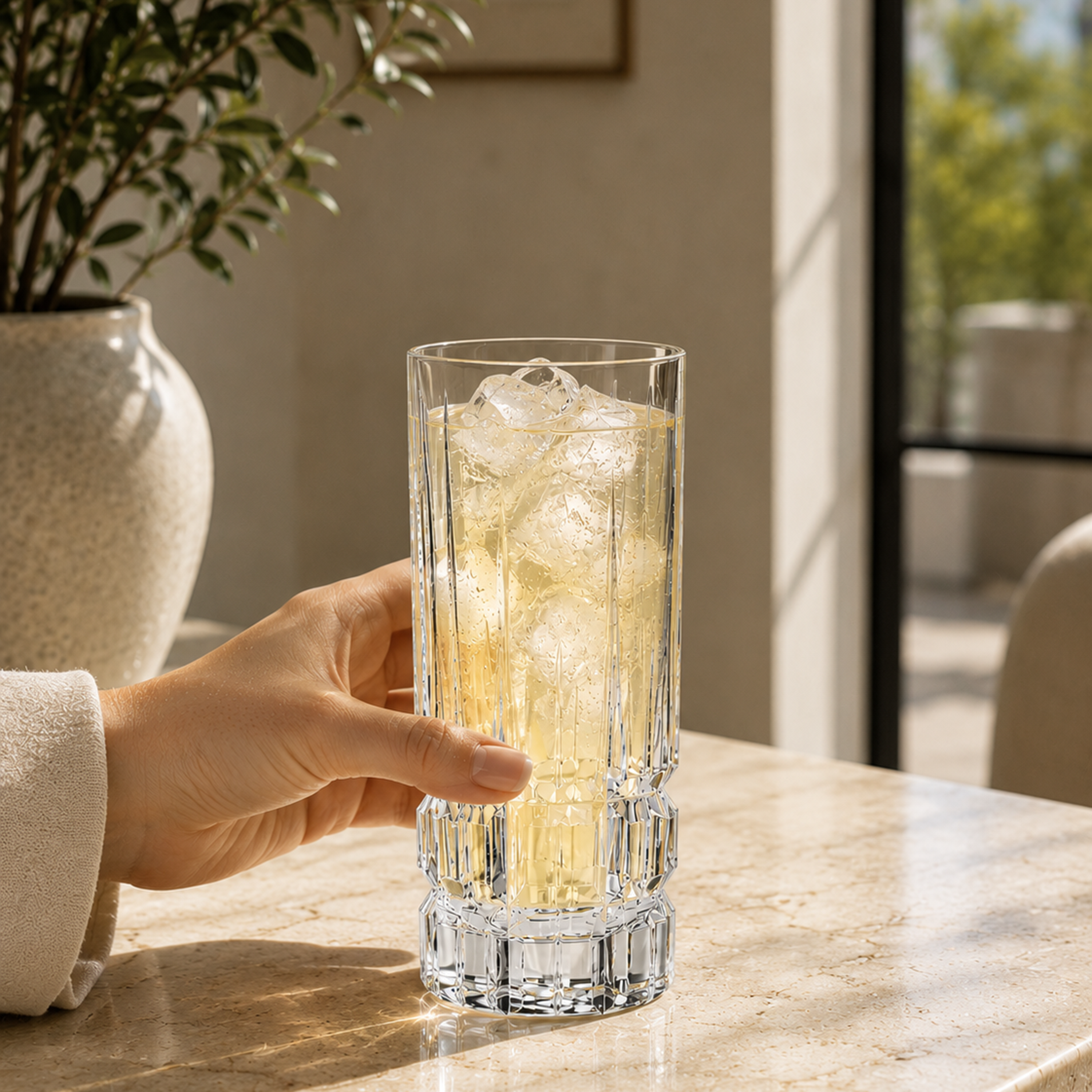 Carrara Highball Glass