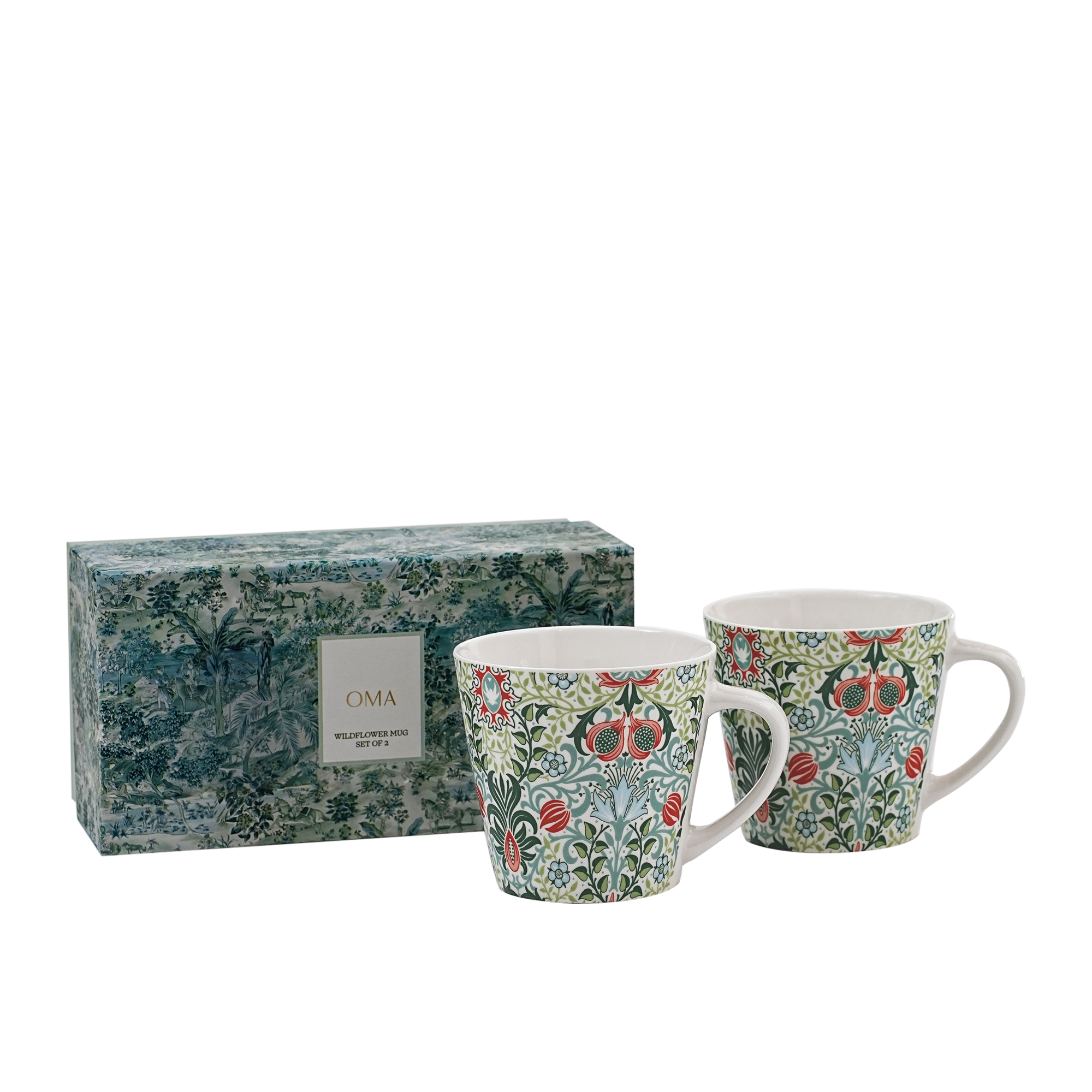 Wildflower Mug S/2