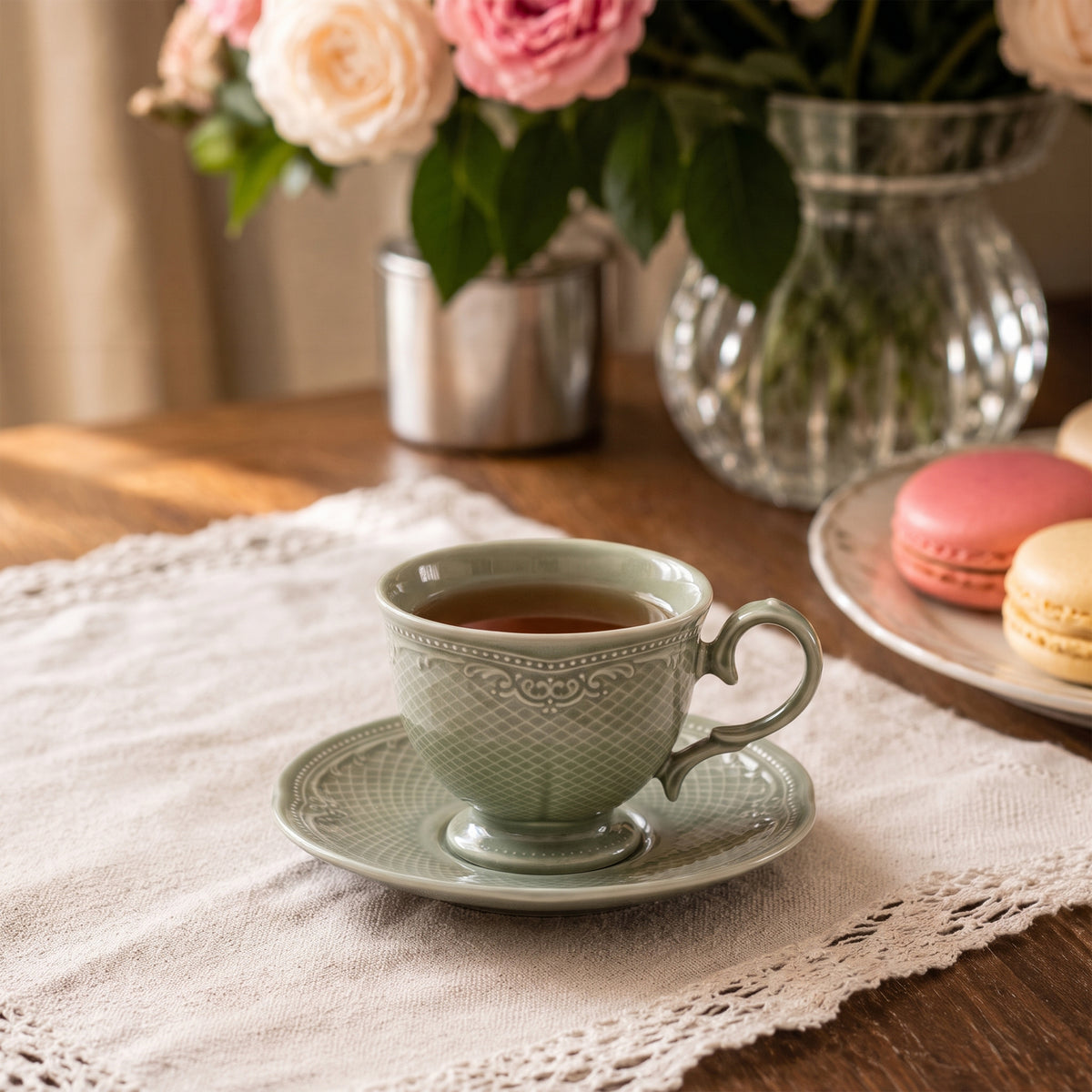 Noble Tea Cup & Saucer