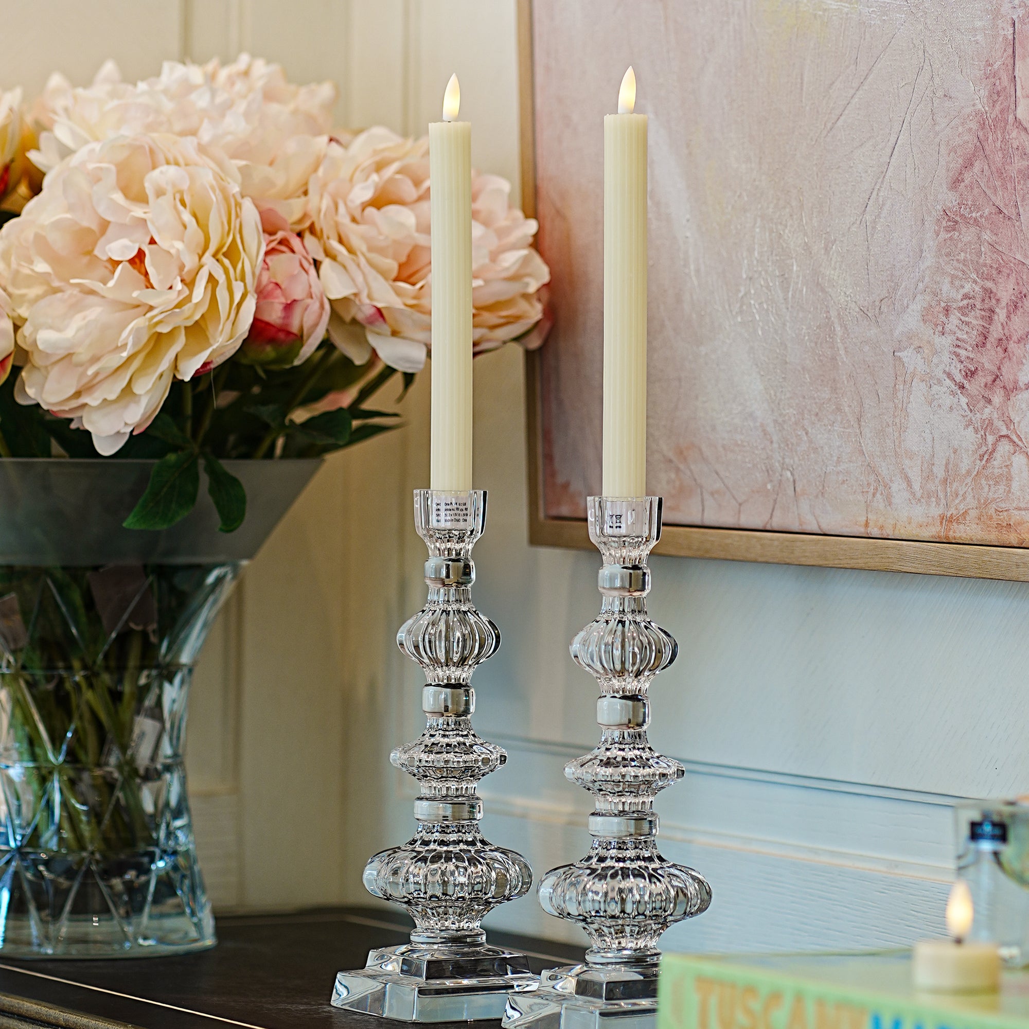 Nave LED Taper Candle S/2