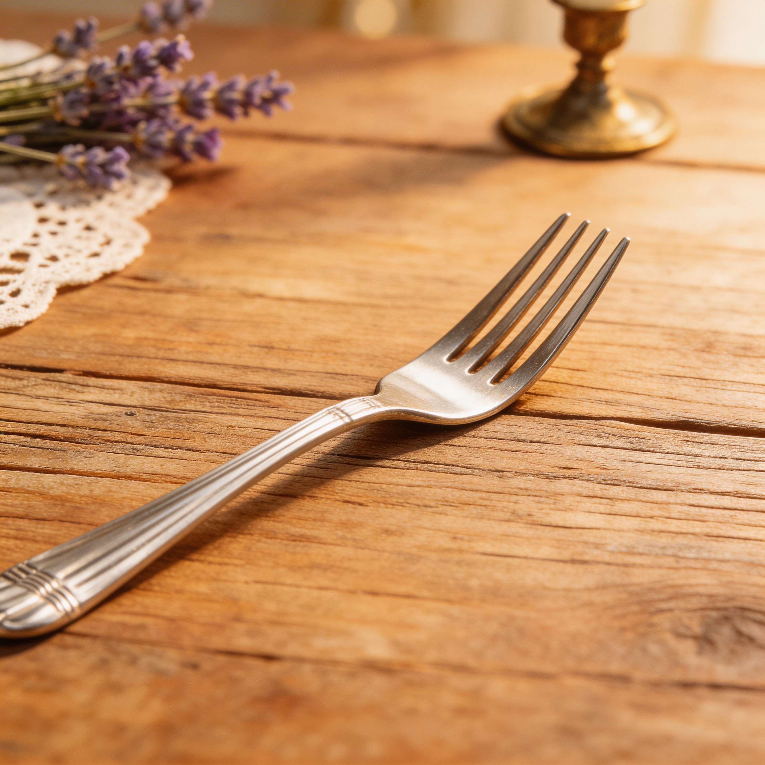 Venation Dessert Fork