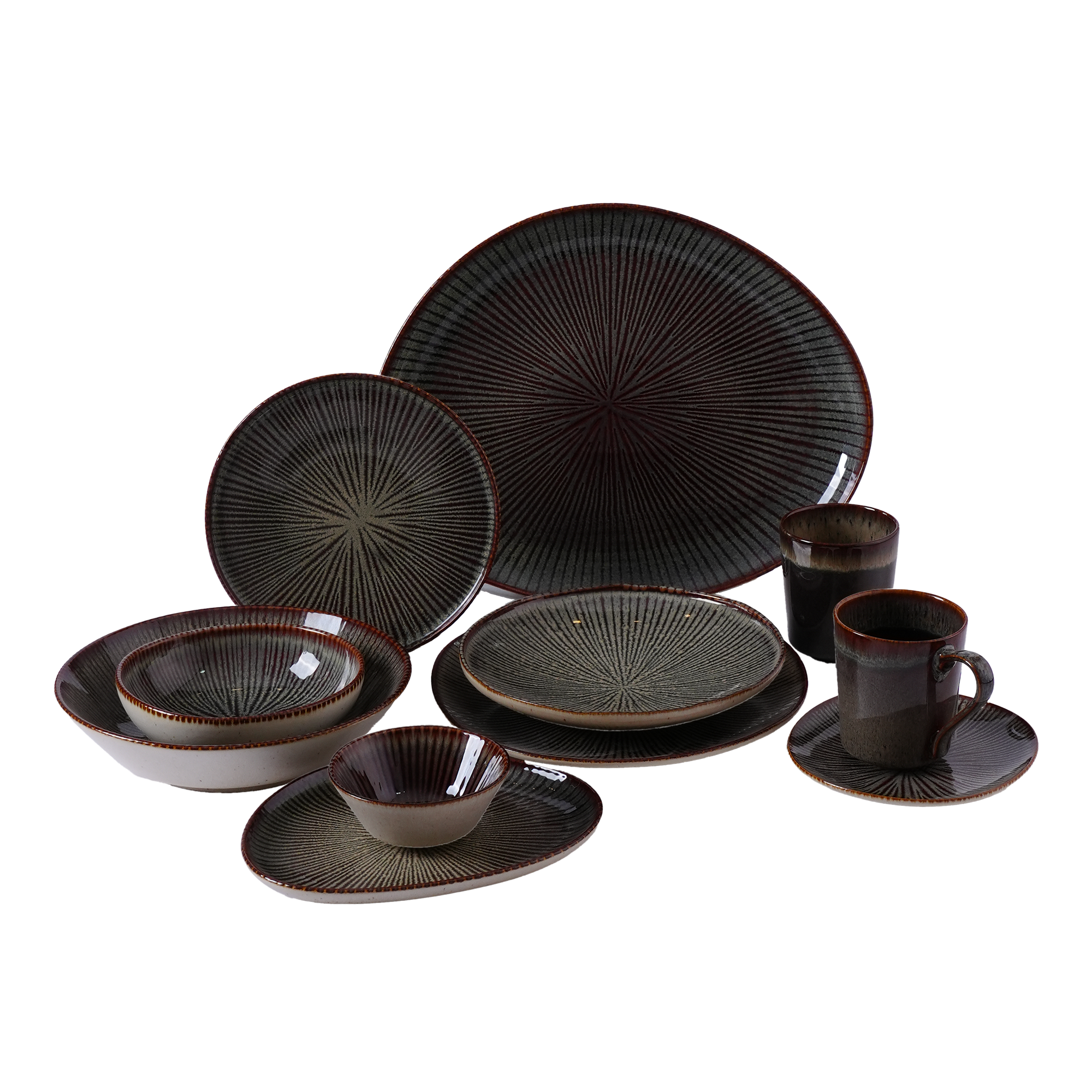 Shangri-La Vine Oval Serving Platter