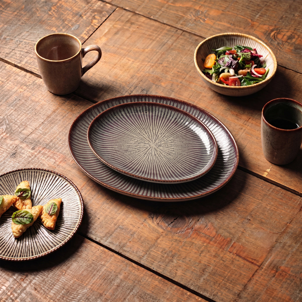 Shangri-La Vine Oval Serving Platter