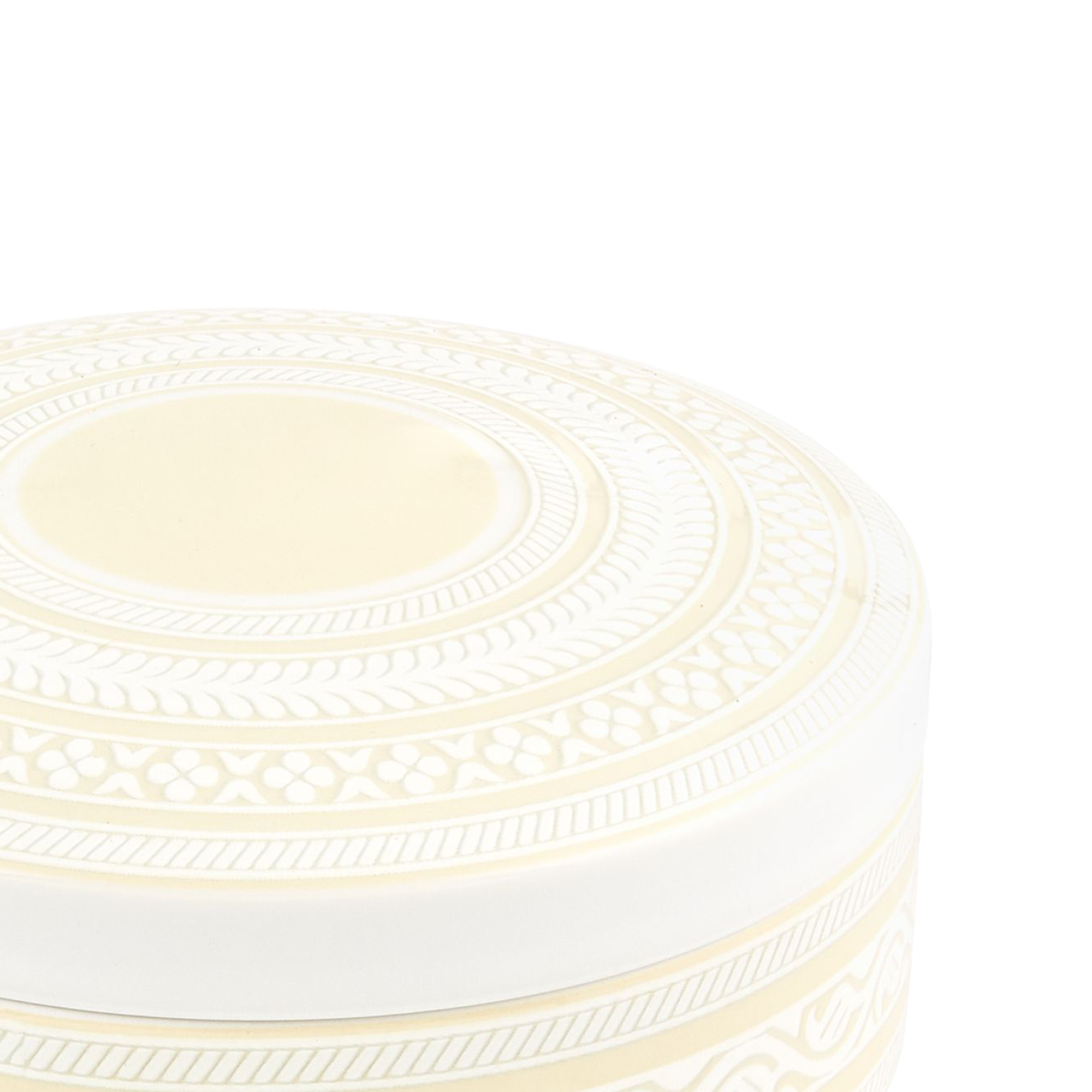 Ivory Round Box Large