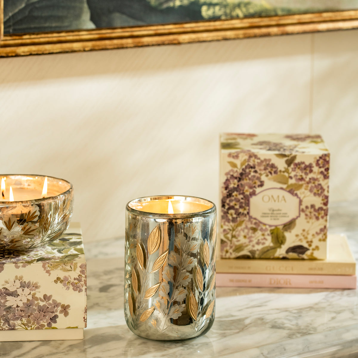 Elyndra Fresh Balsam And Cedar Wood Candle