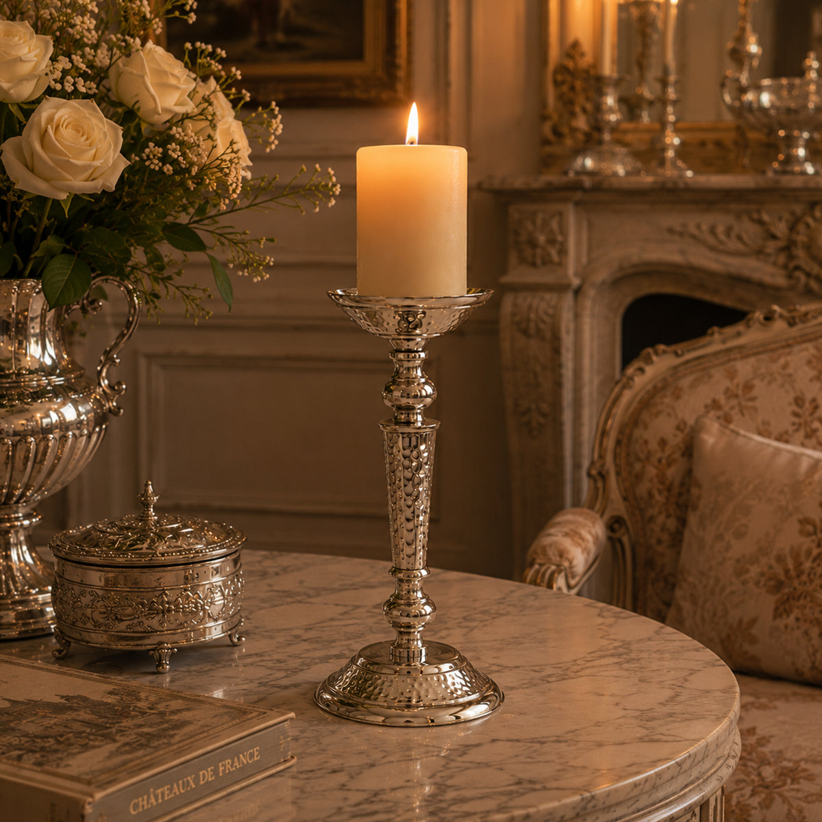 Anteris Pillar Candle Holder H27 Cm