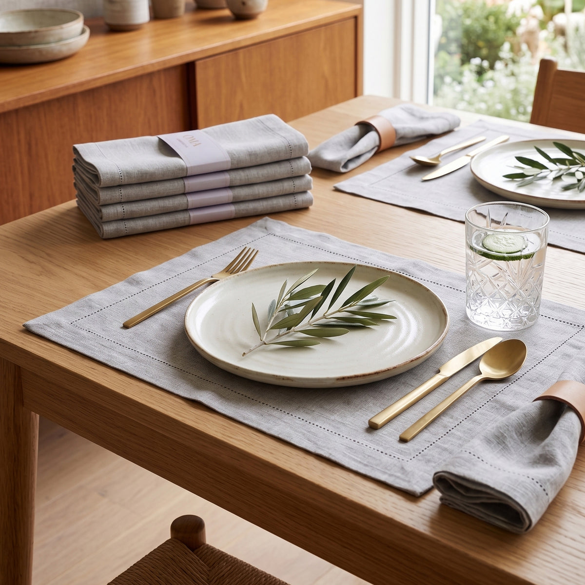 Ambrosia Brown Placemat S/4