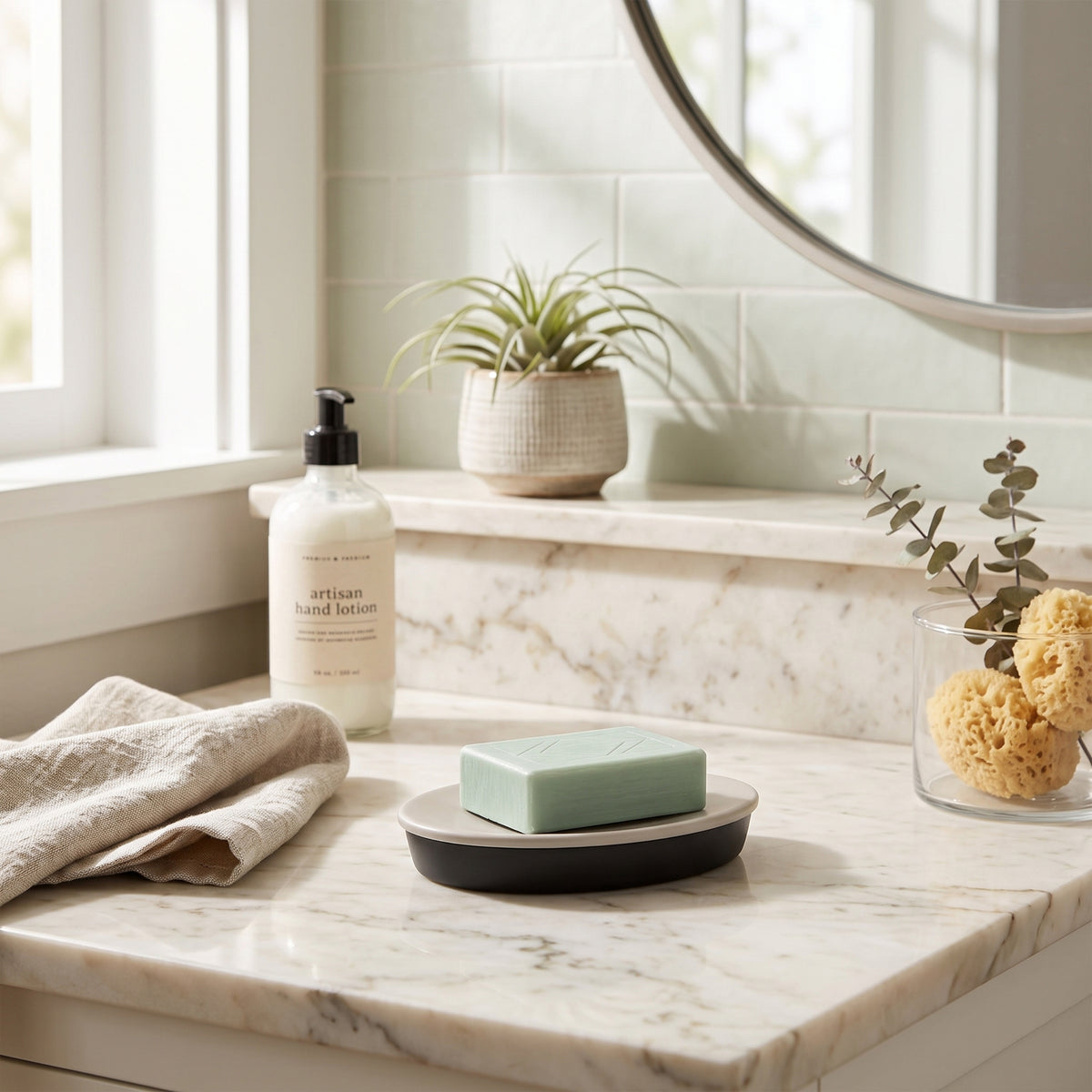Purity Soap Dish White