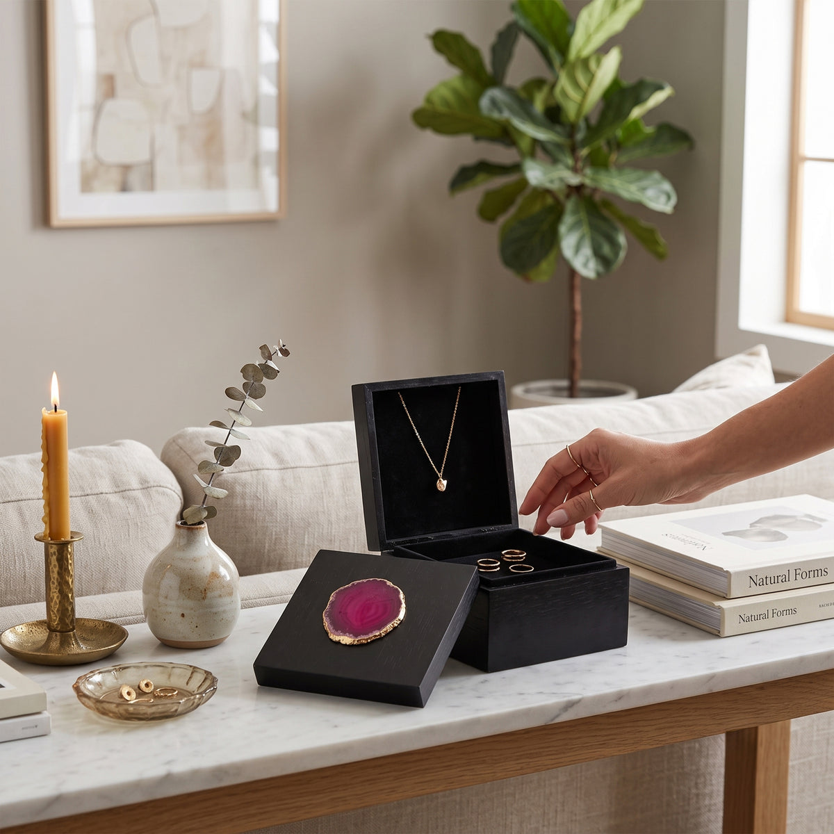Basilon Decor Box Pink