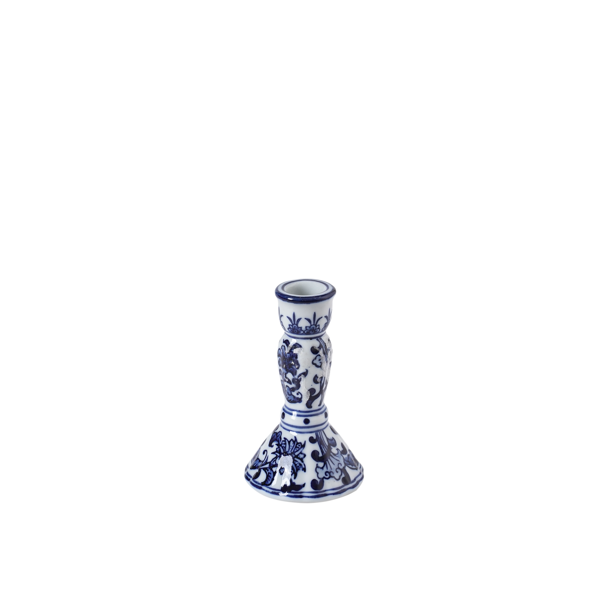 Chinoiserie Taper Candle Holder S/2