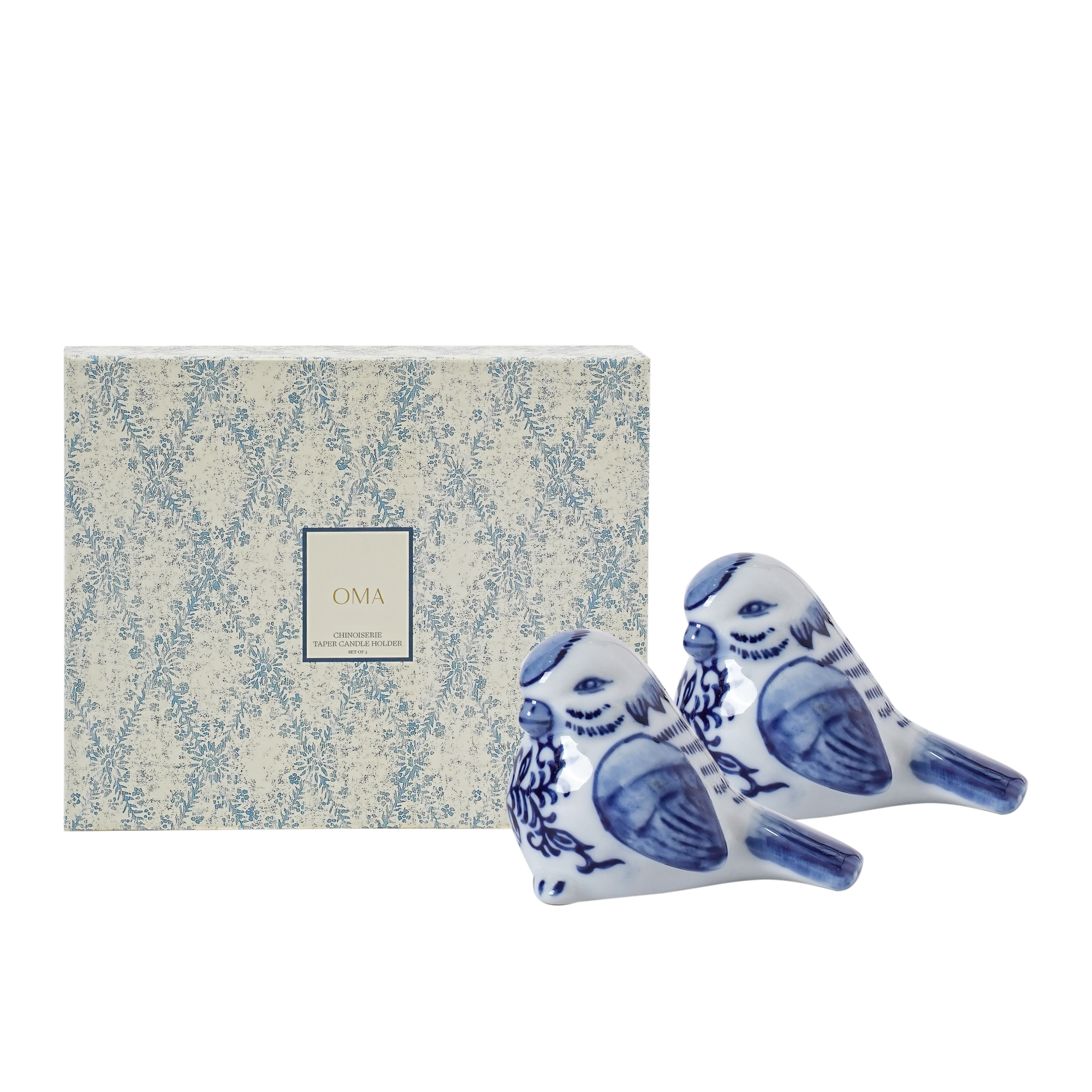 Chinoiserie Bird S/2