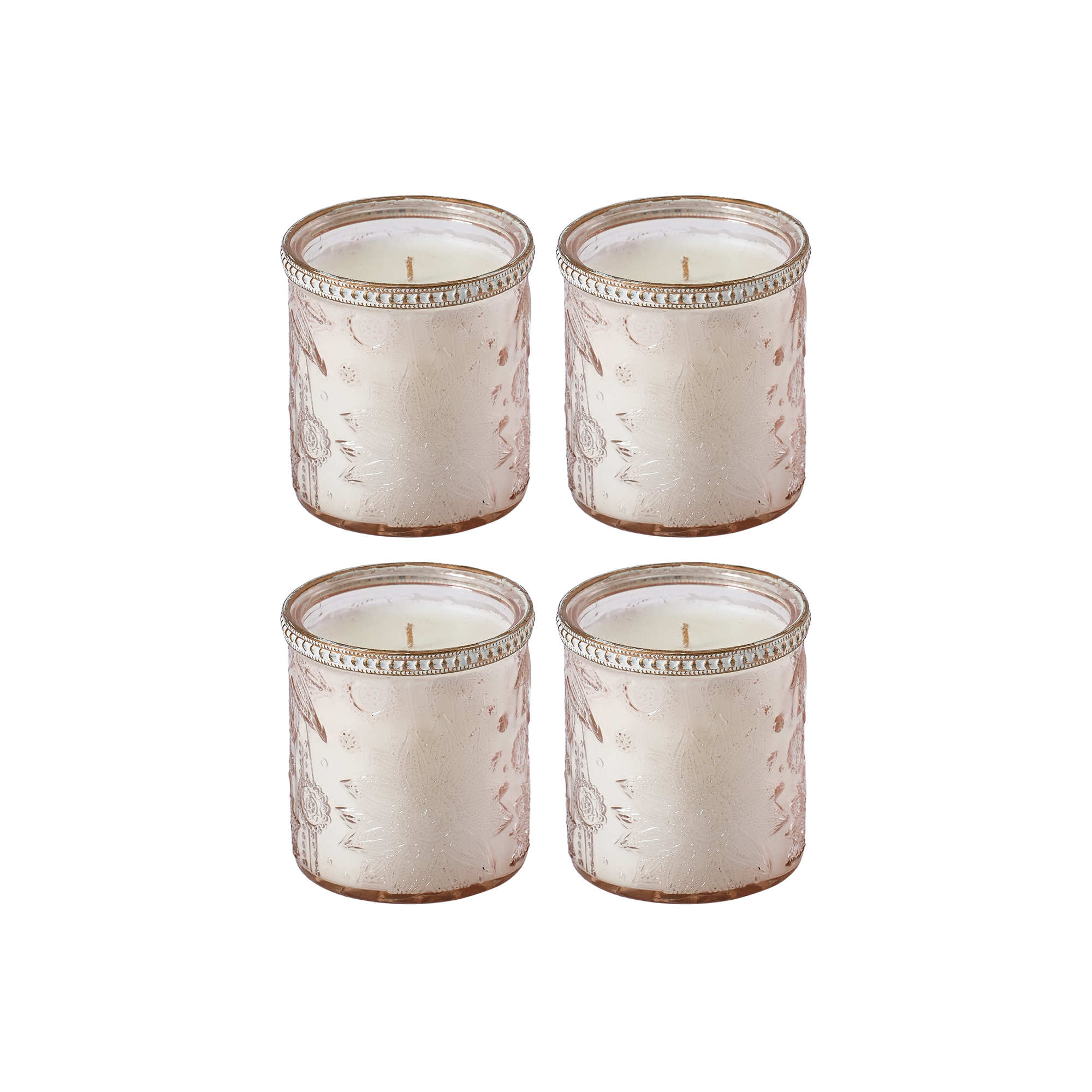 Dalia Fern Moss Candle S/4