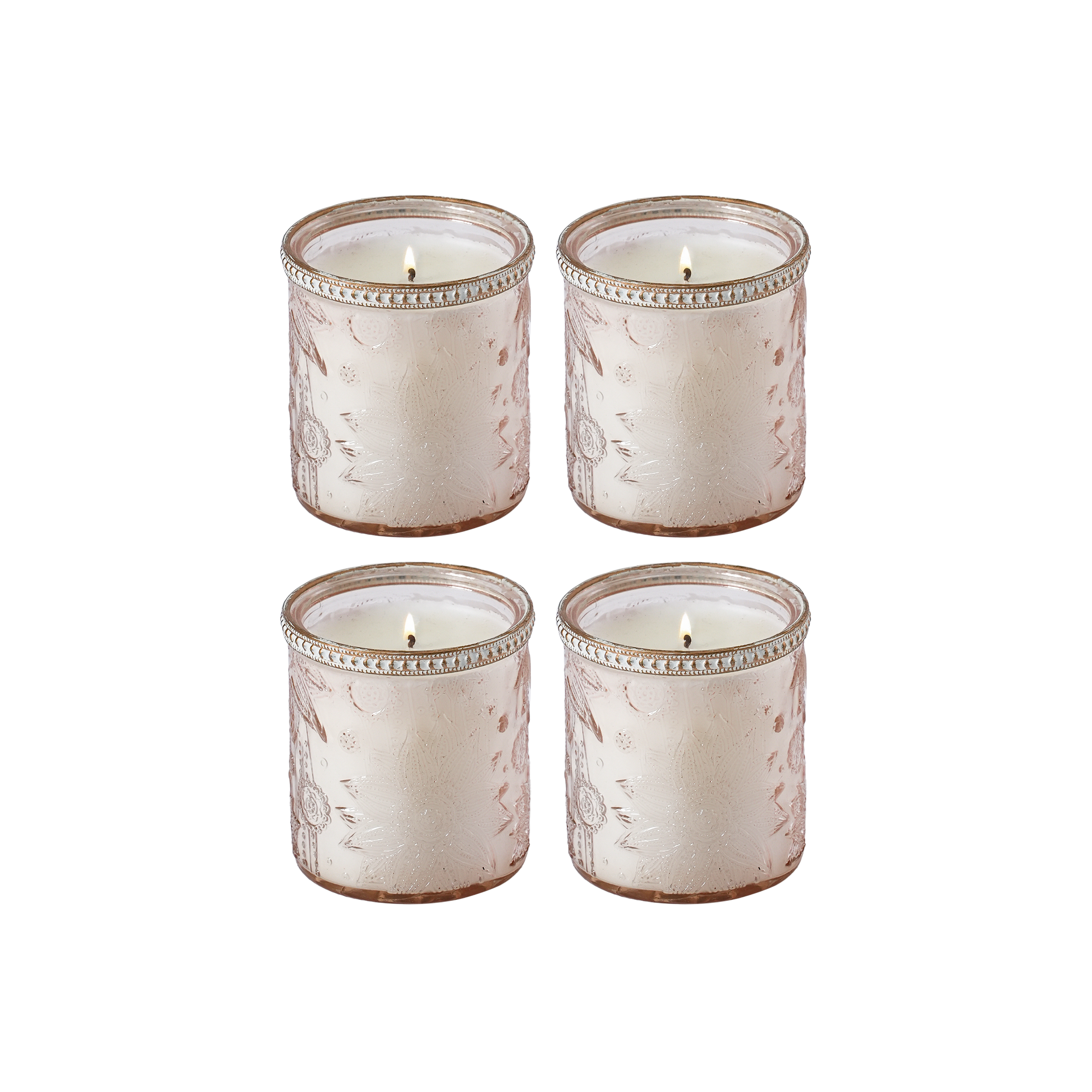 Dalia Fern Moss Candle S/4
