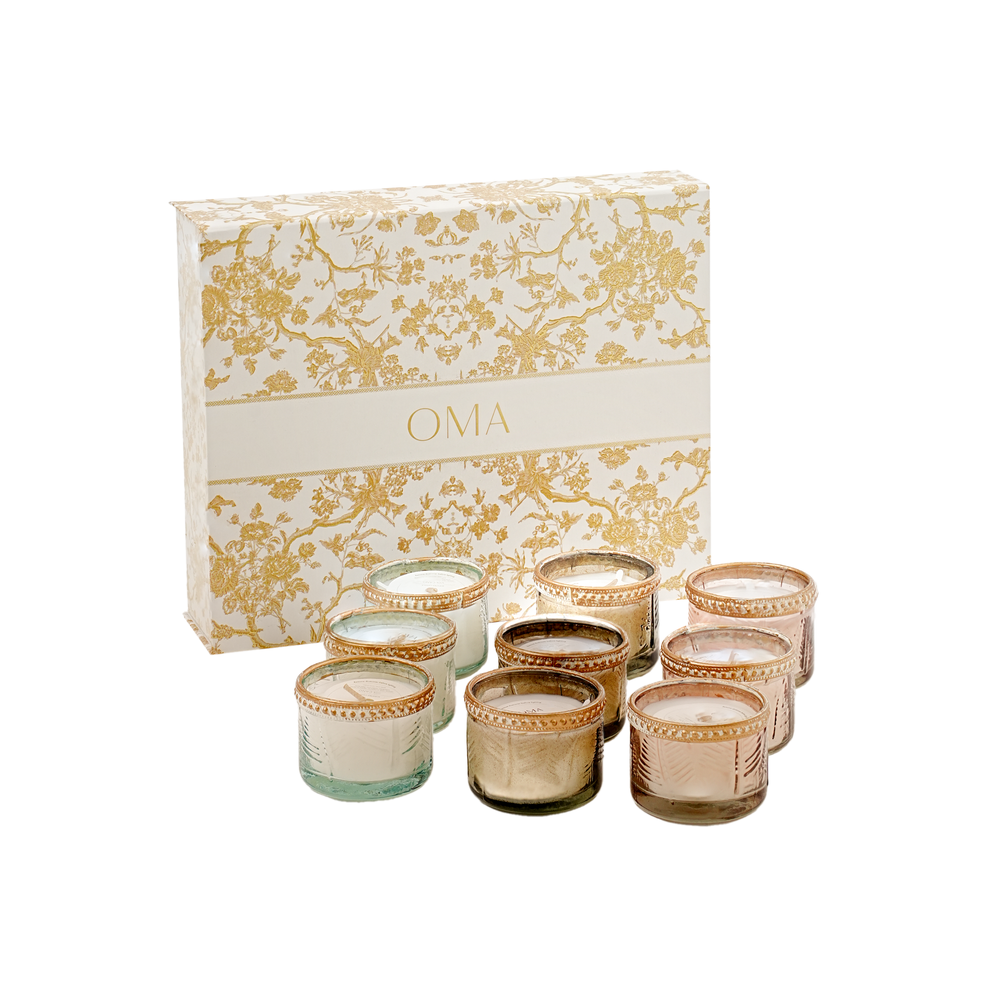 Diya Volcano Candle S/9