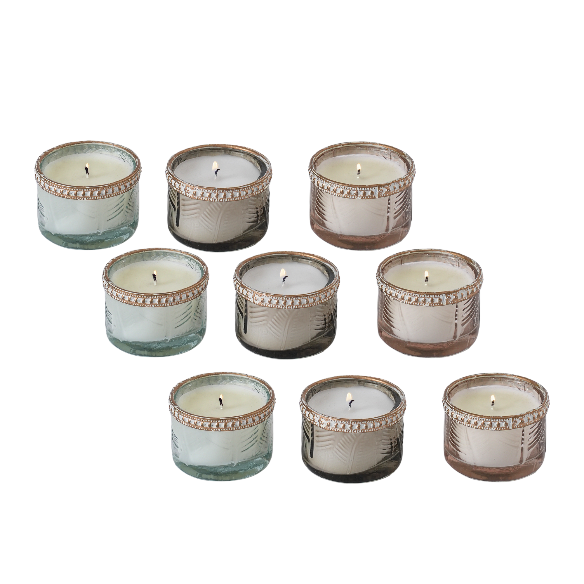 Diya Volcano Candle S/9