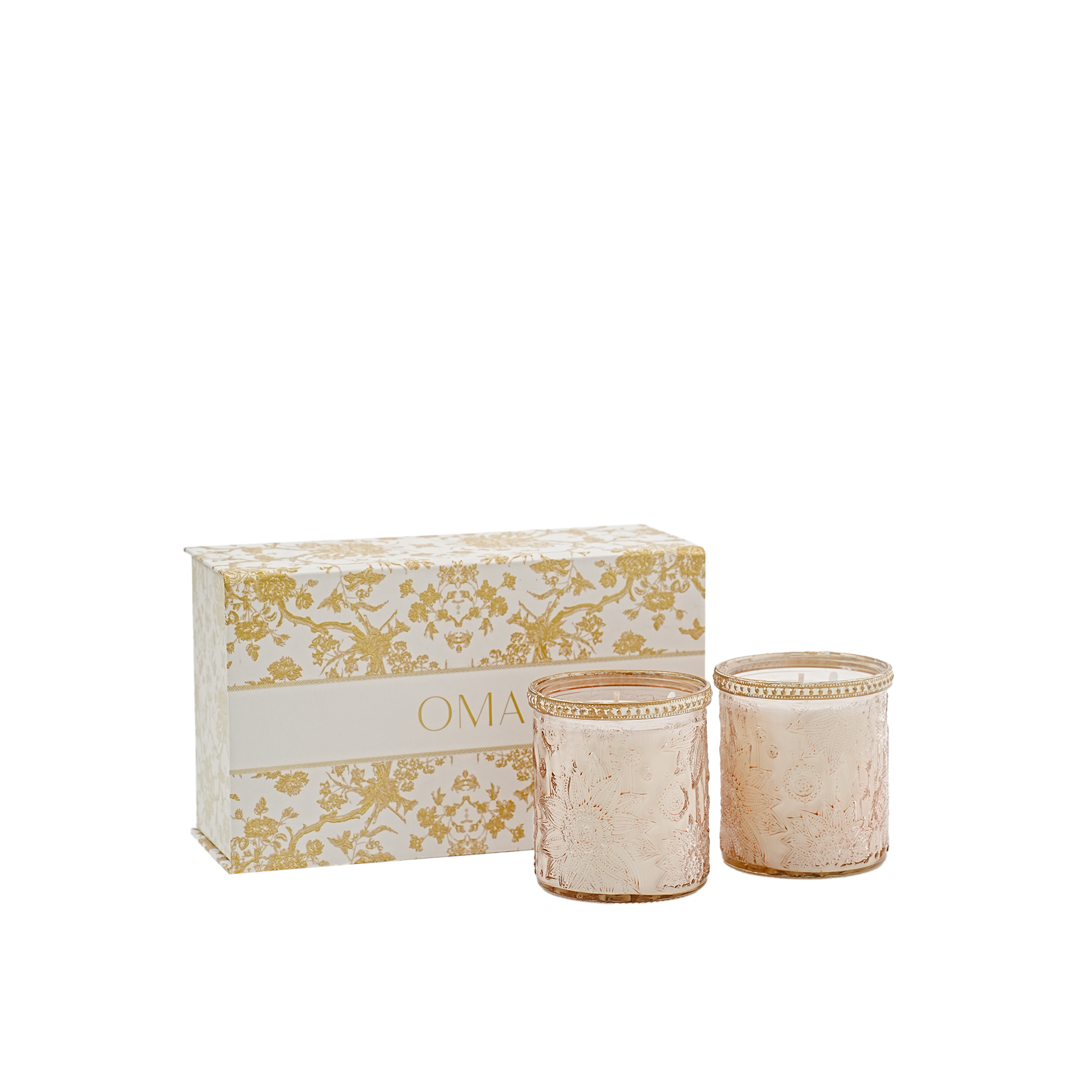 Dalia Night Gardenia Candle S/2