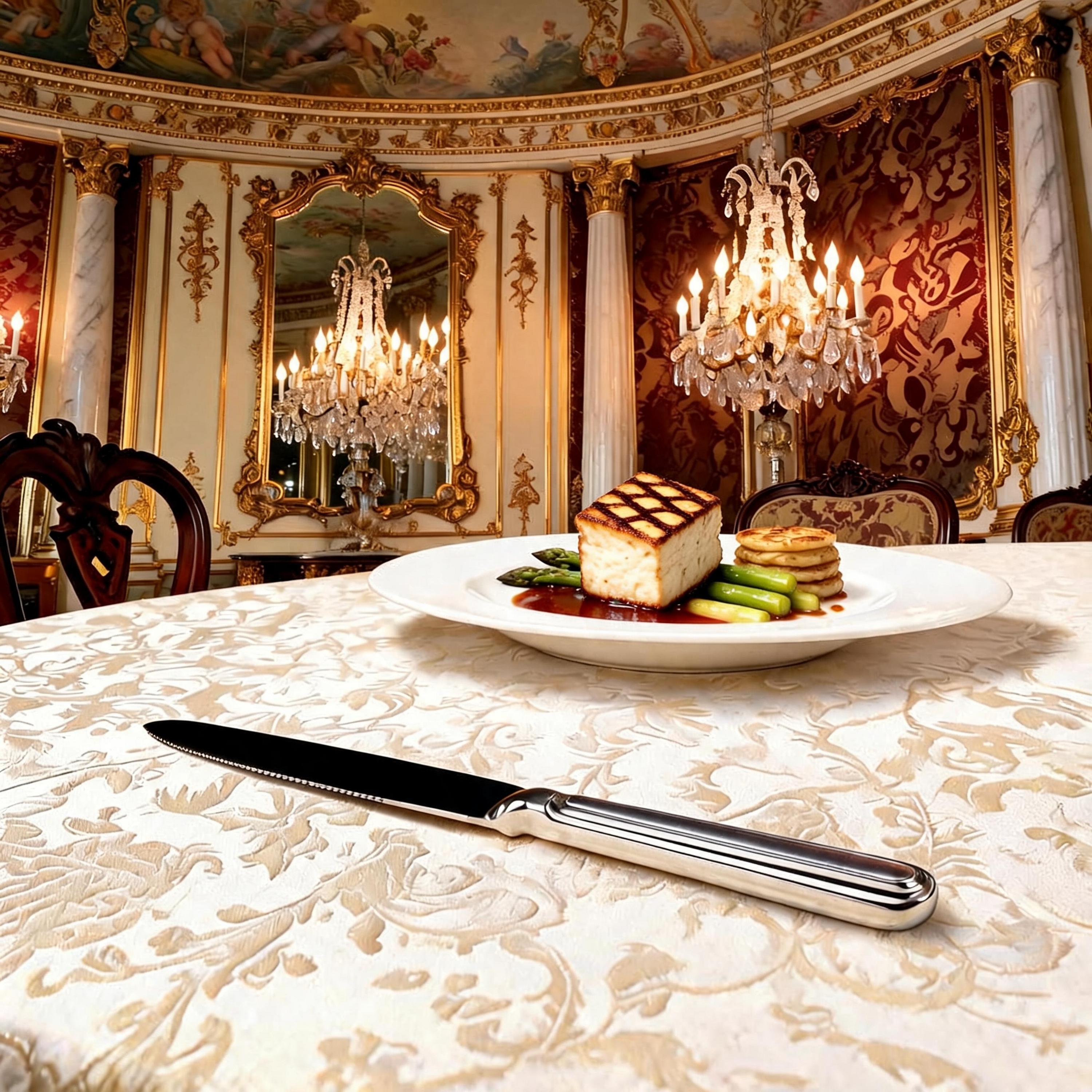 N/900 Dinner Knife Silverplated