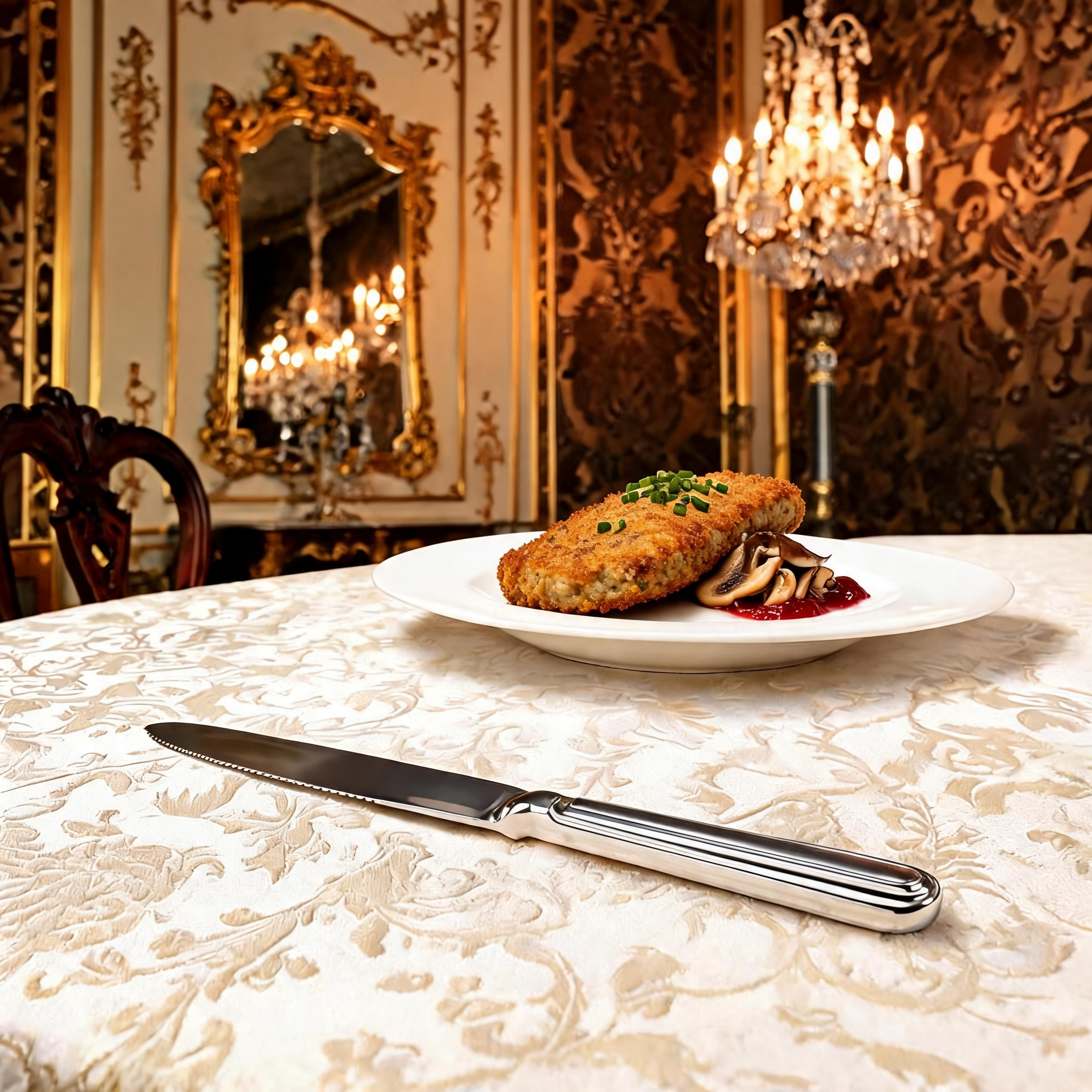 N/900 Dinner Knife Silverplated