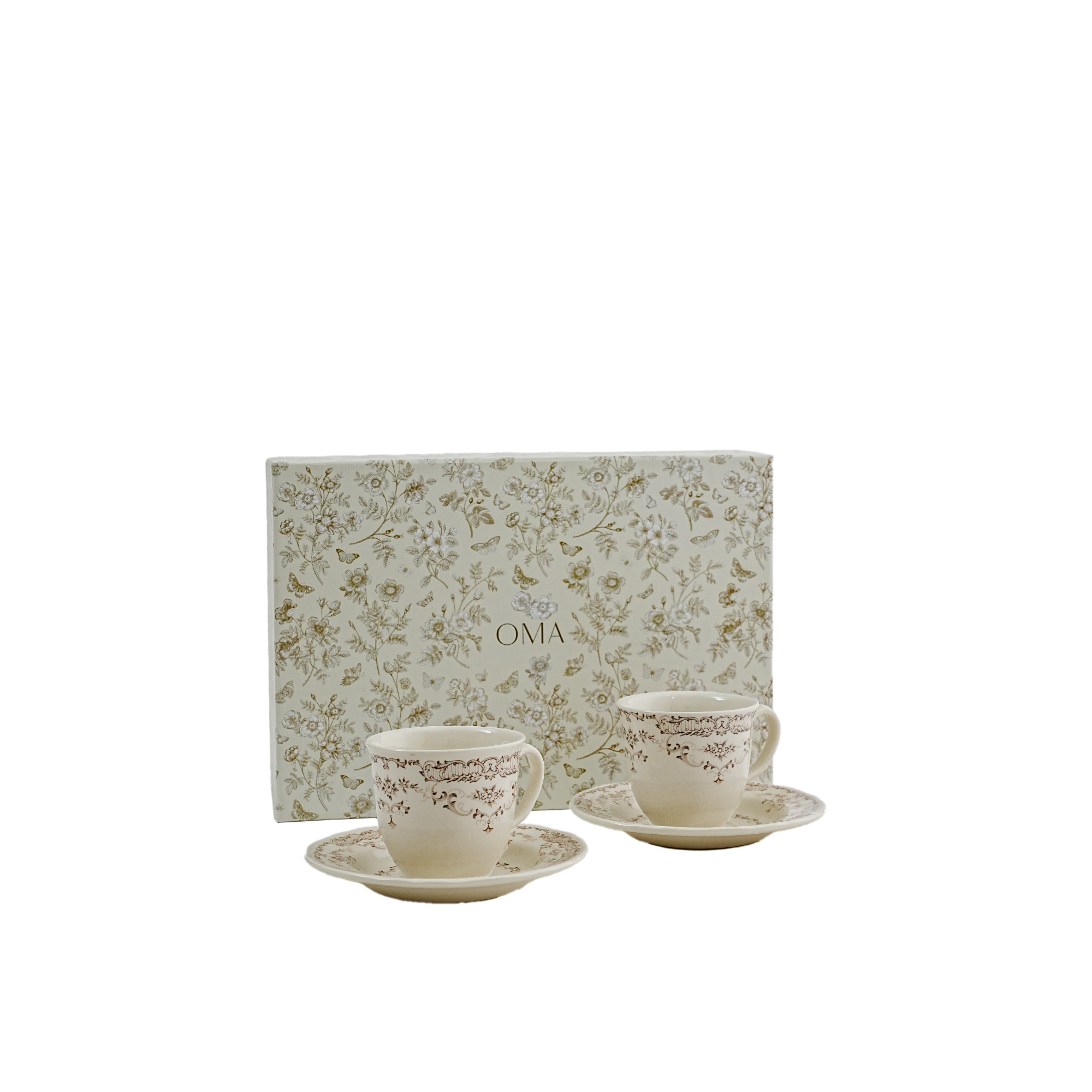 Camille Tea Cup & Saucer S/2