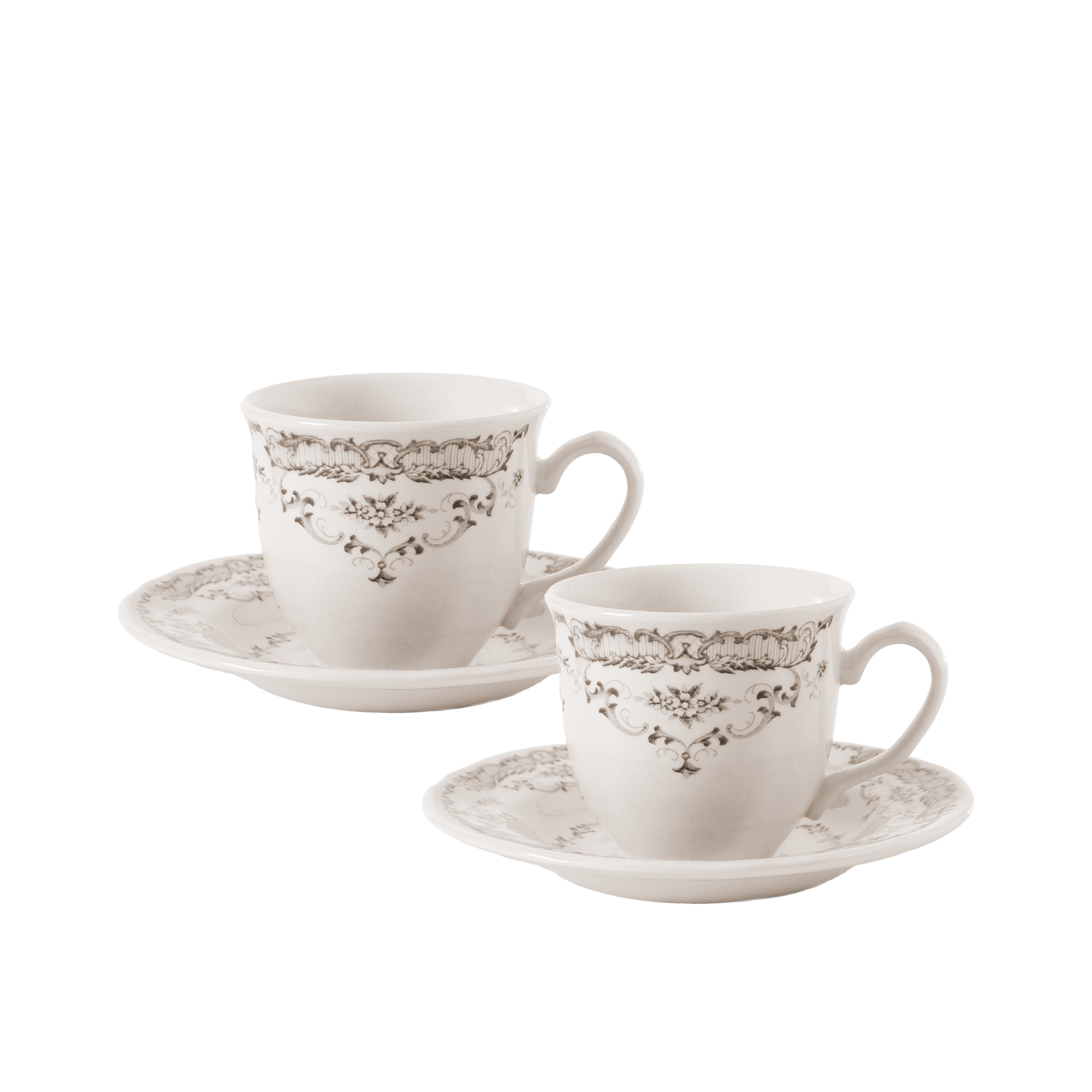 Camille Tea Cup & Saucer S/2