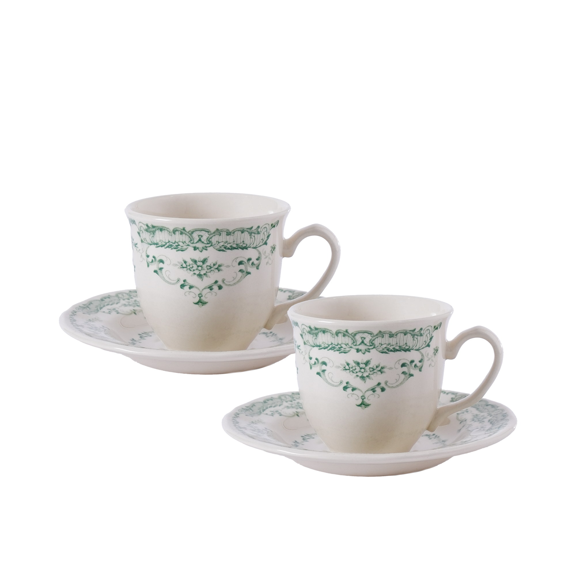 Camille Tea Cup & Saucer S/2