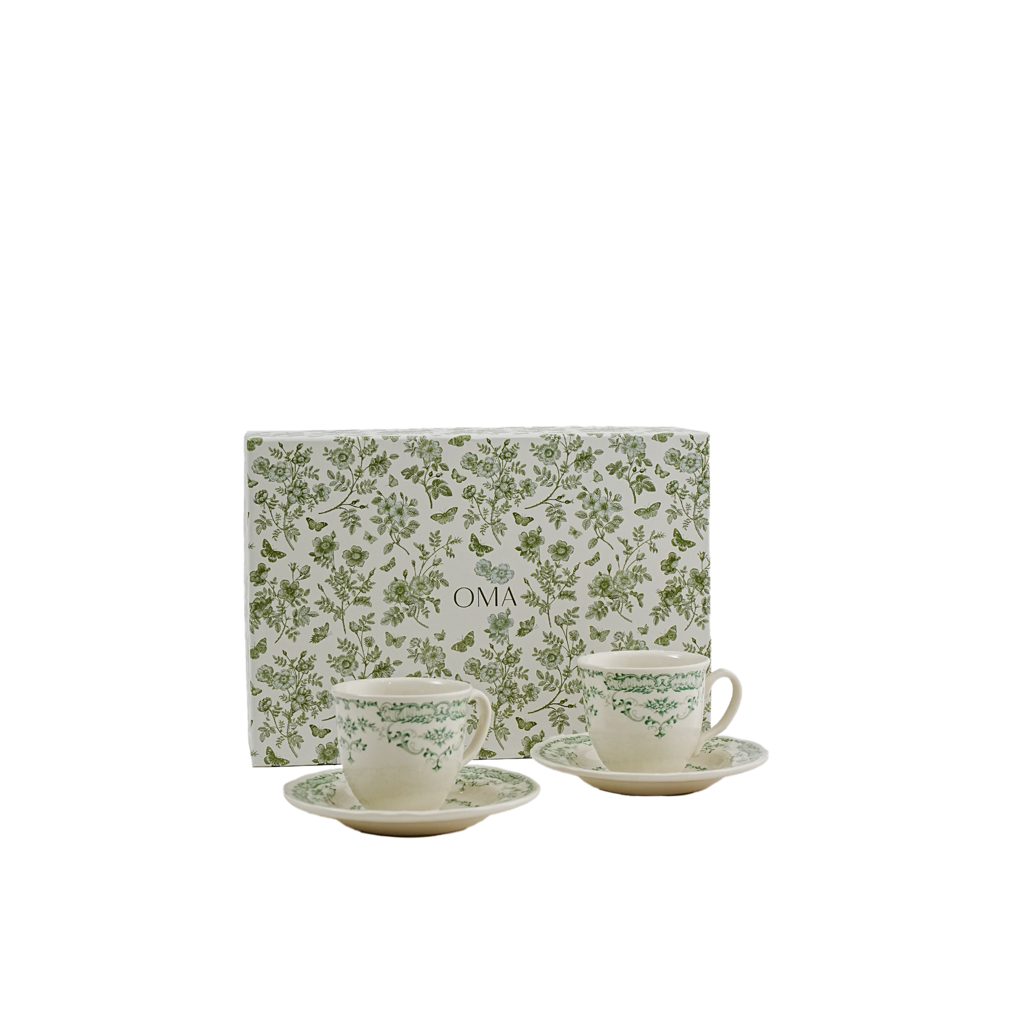 Camille Tea Cup & Saucer S/2