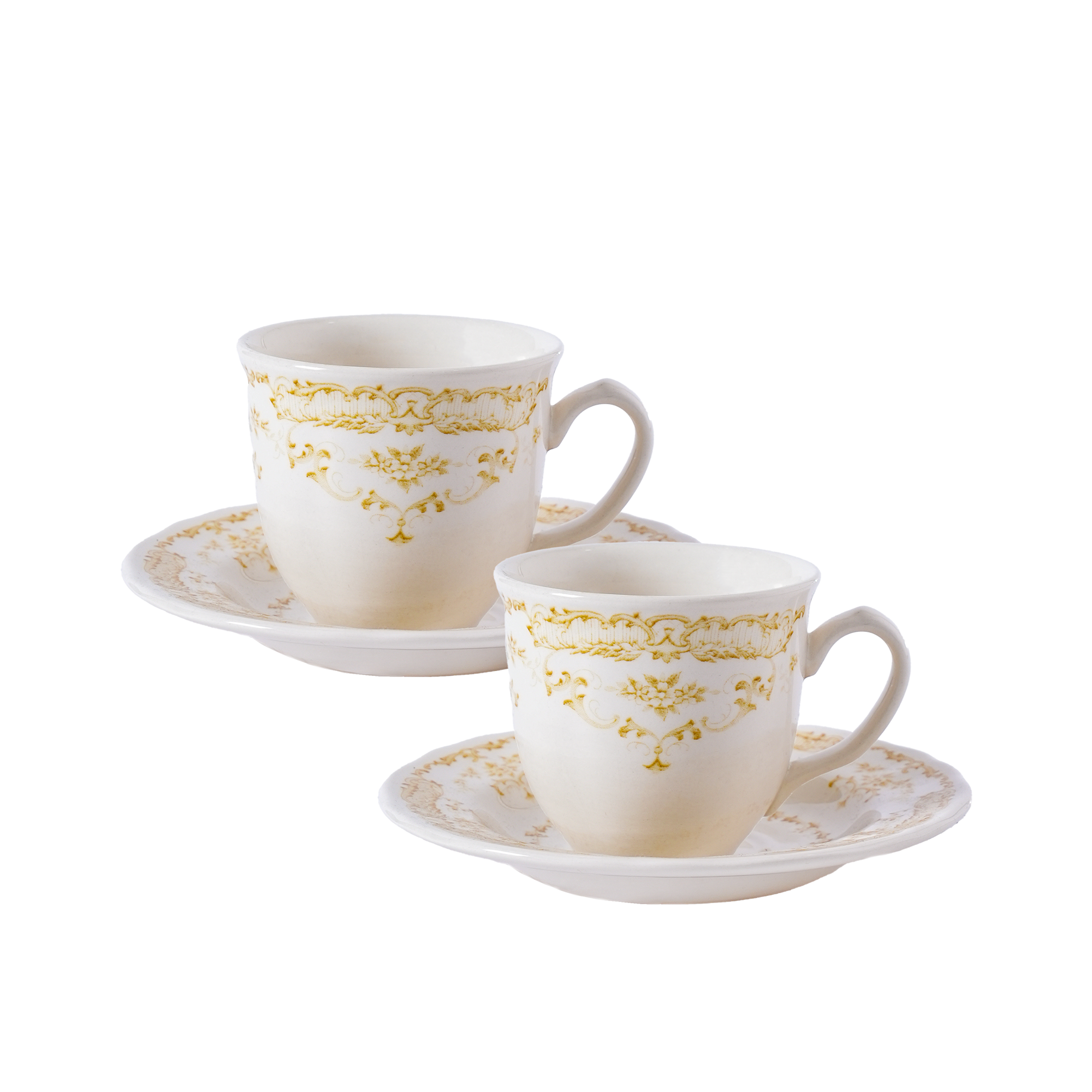 Camille Tea Cup & Saucer S/2