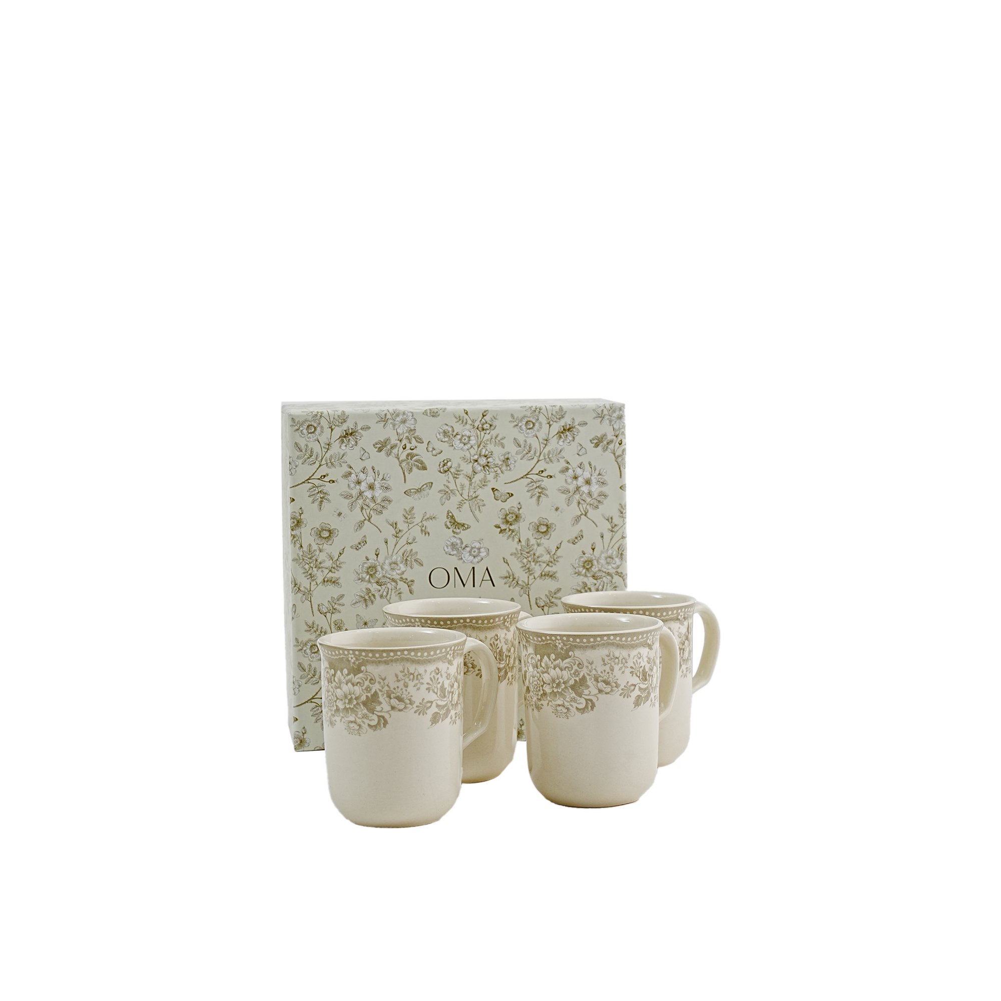 Diana Rose Mug S/4