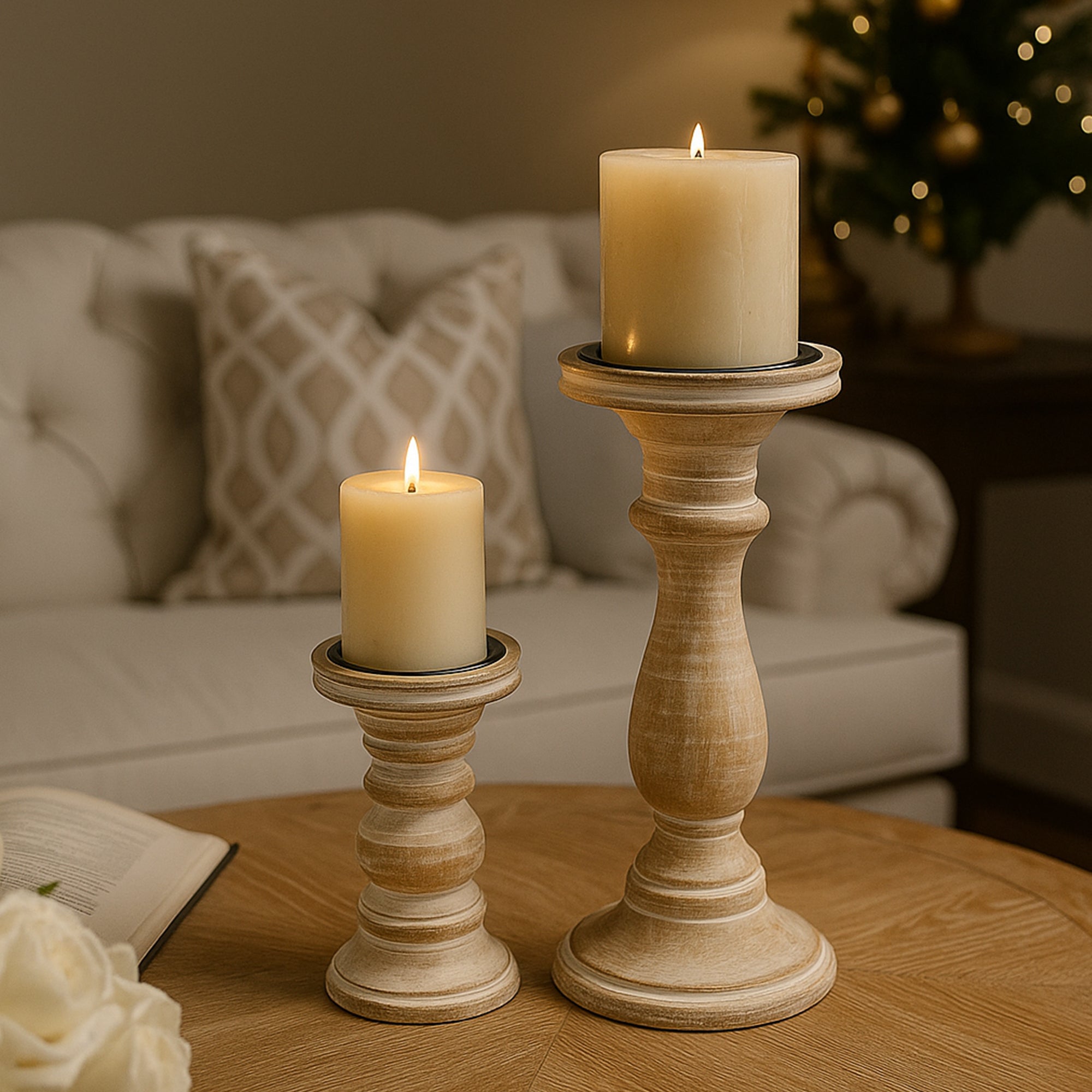 Lumaire Pillar Candle Holder