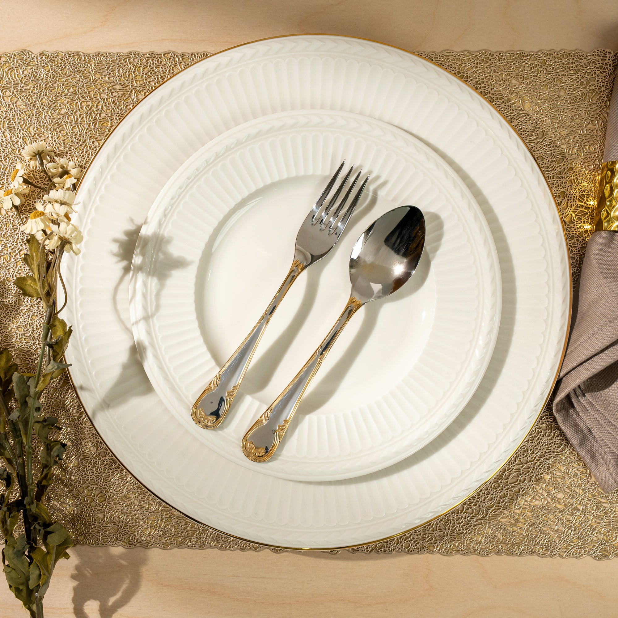 Imperium Gold Dinner Spoon