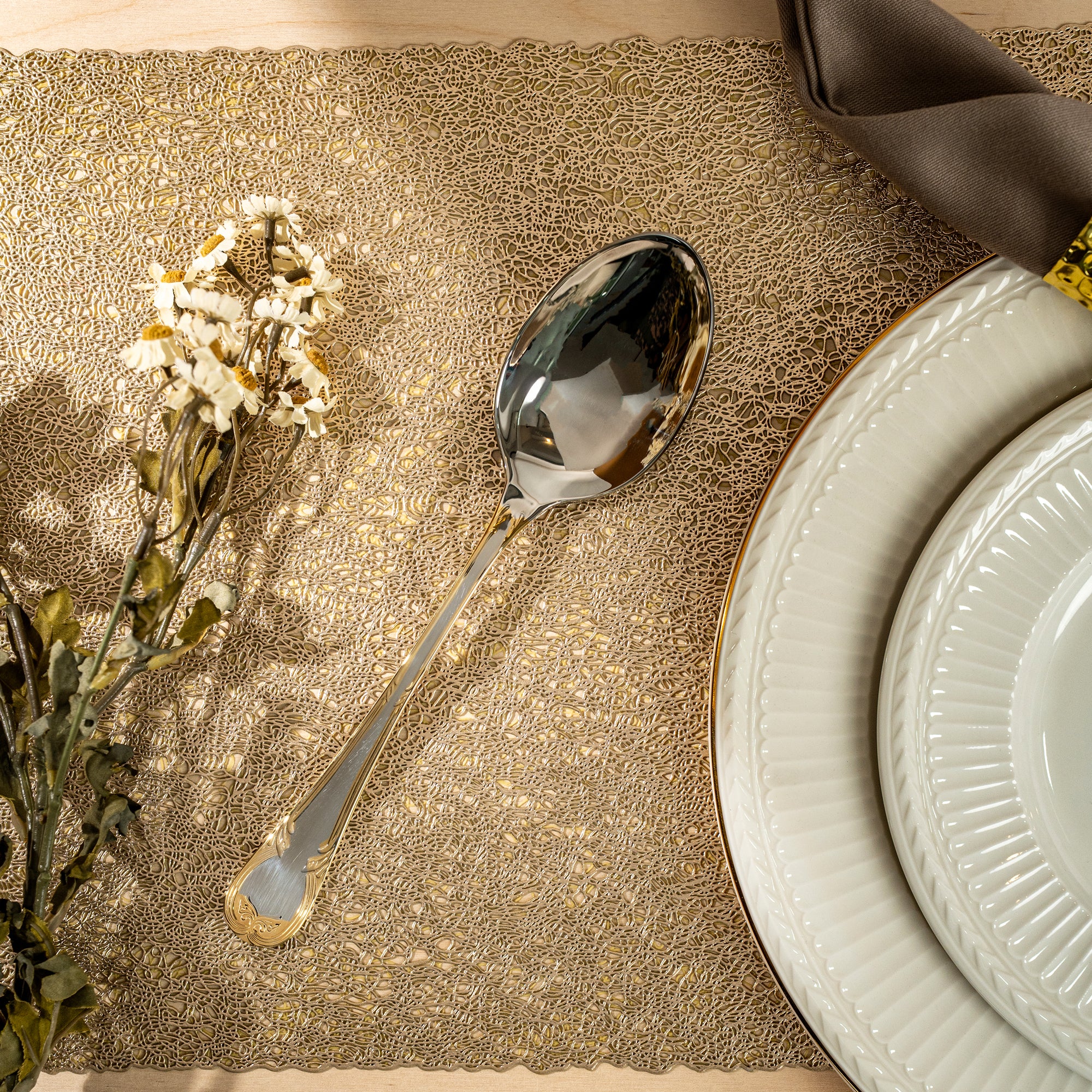 Imperium Gold Serving Spoon