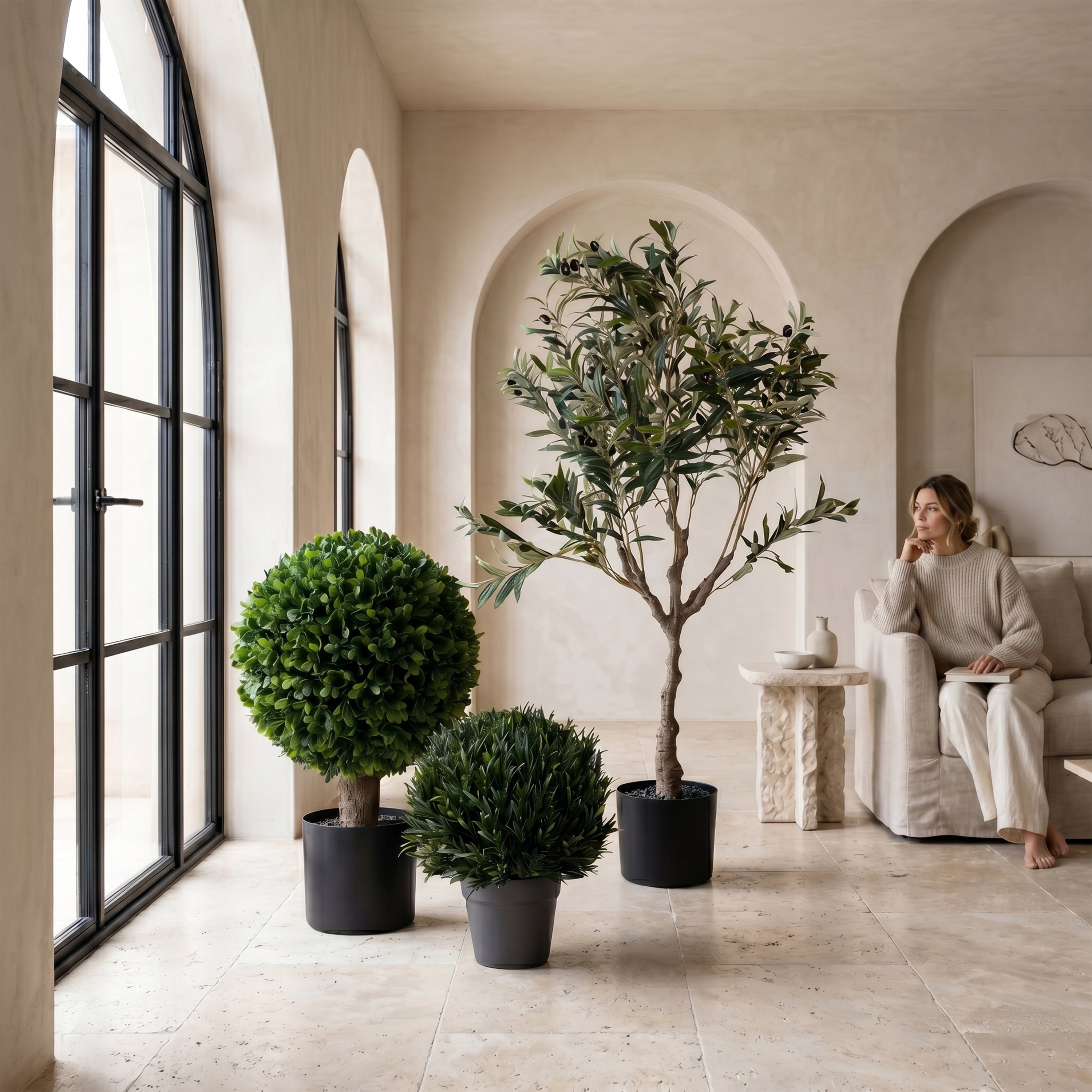 Luniva Peanut Leaf Potted Plant