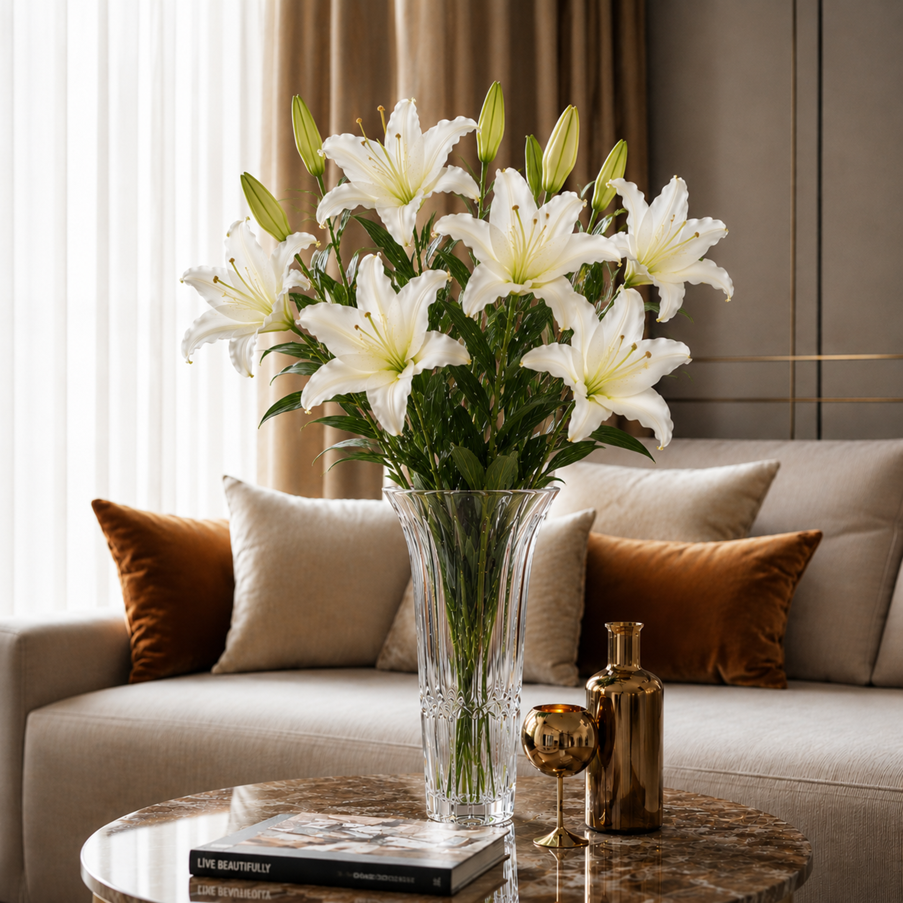 Lily Stem L95 cm
