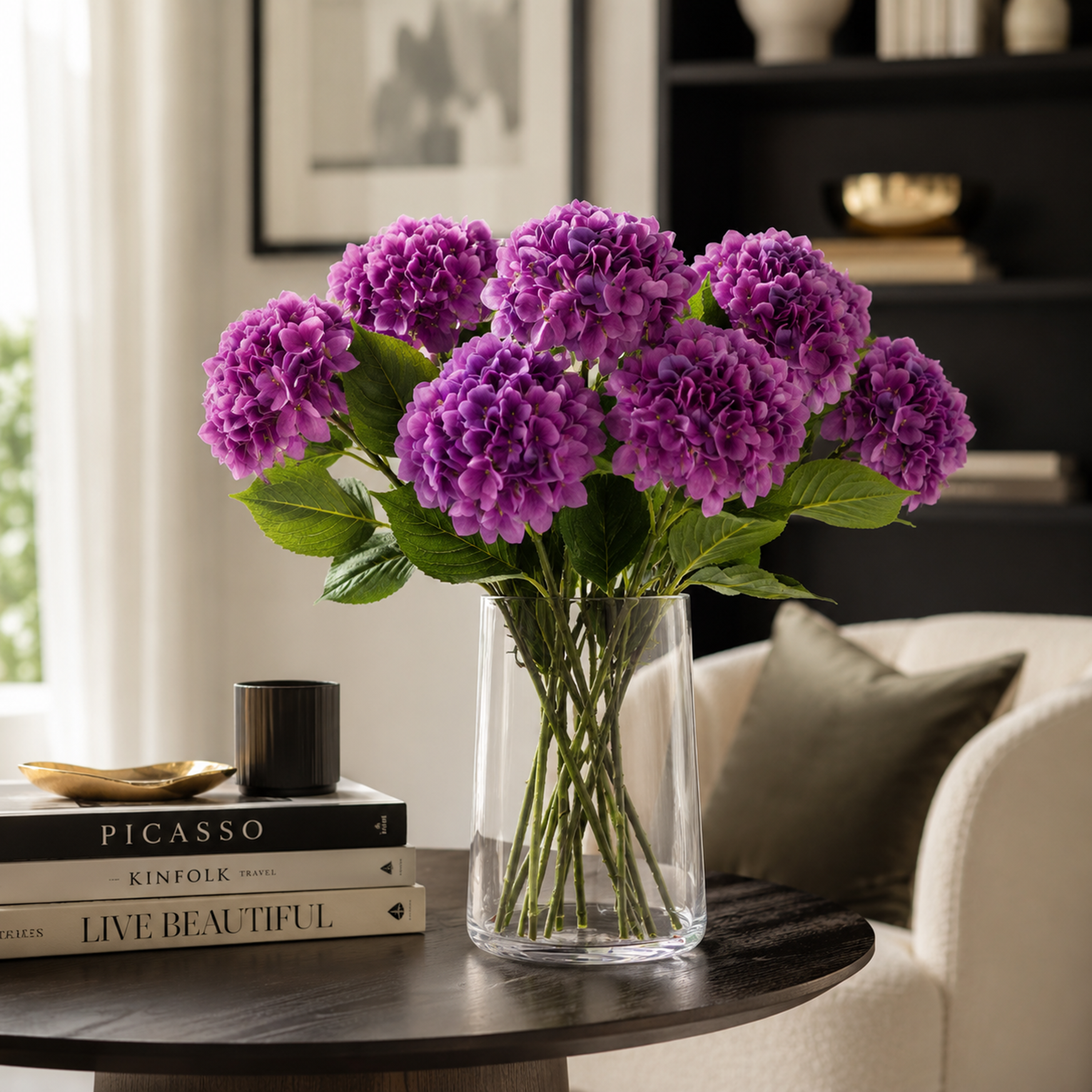 Hydrangea Stem L67 cm