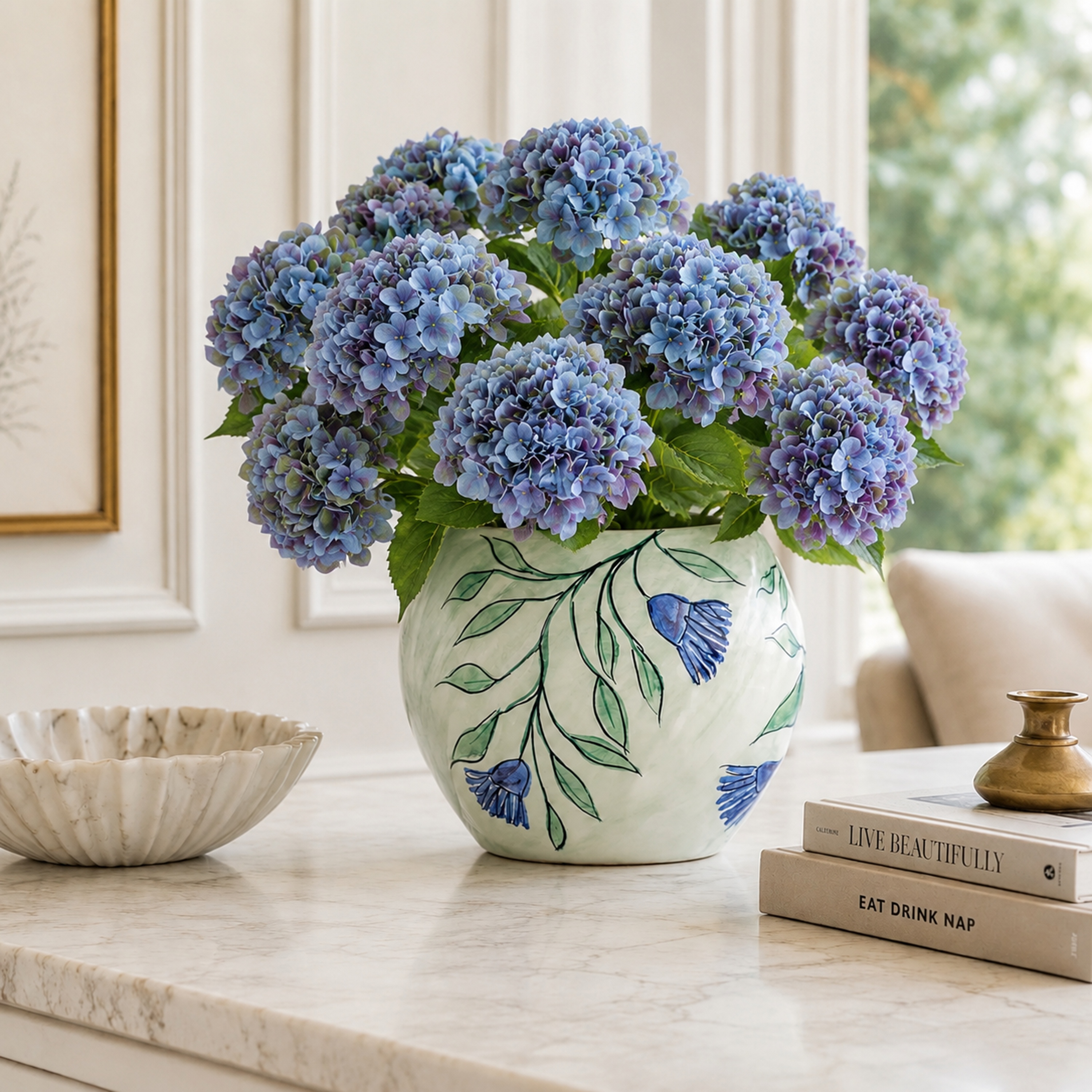 Hydrangea Stem L67 cm